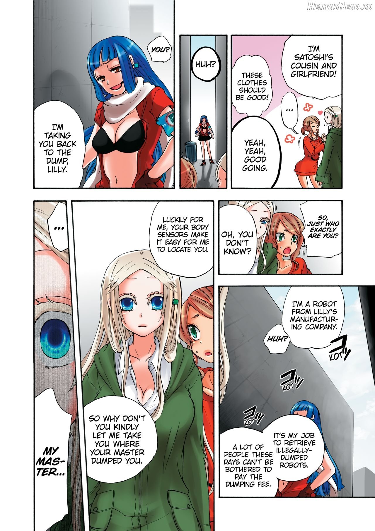 Aigan Robot Lilly No.1 - Decensored Chapter 2 - page 117