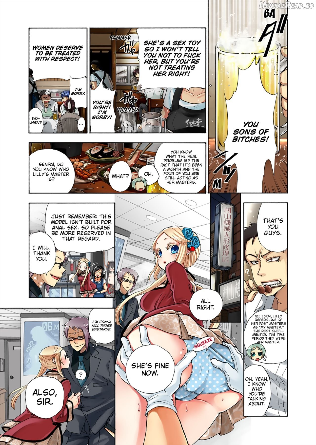 Aigan Robot Lilly No.1 - Decensored Chapter 3 - page 52