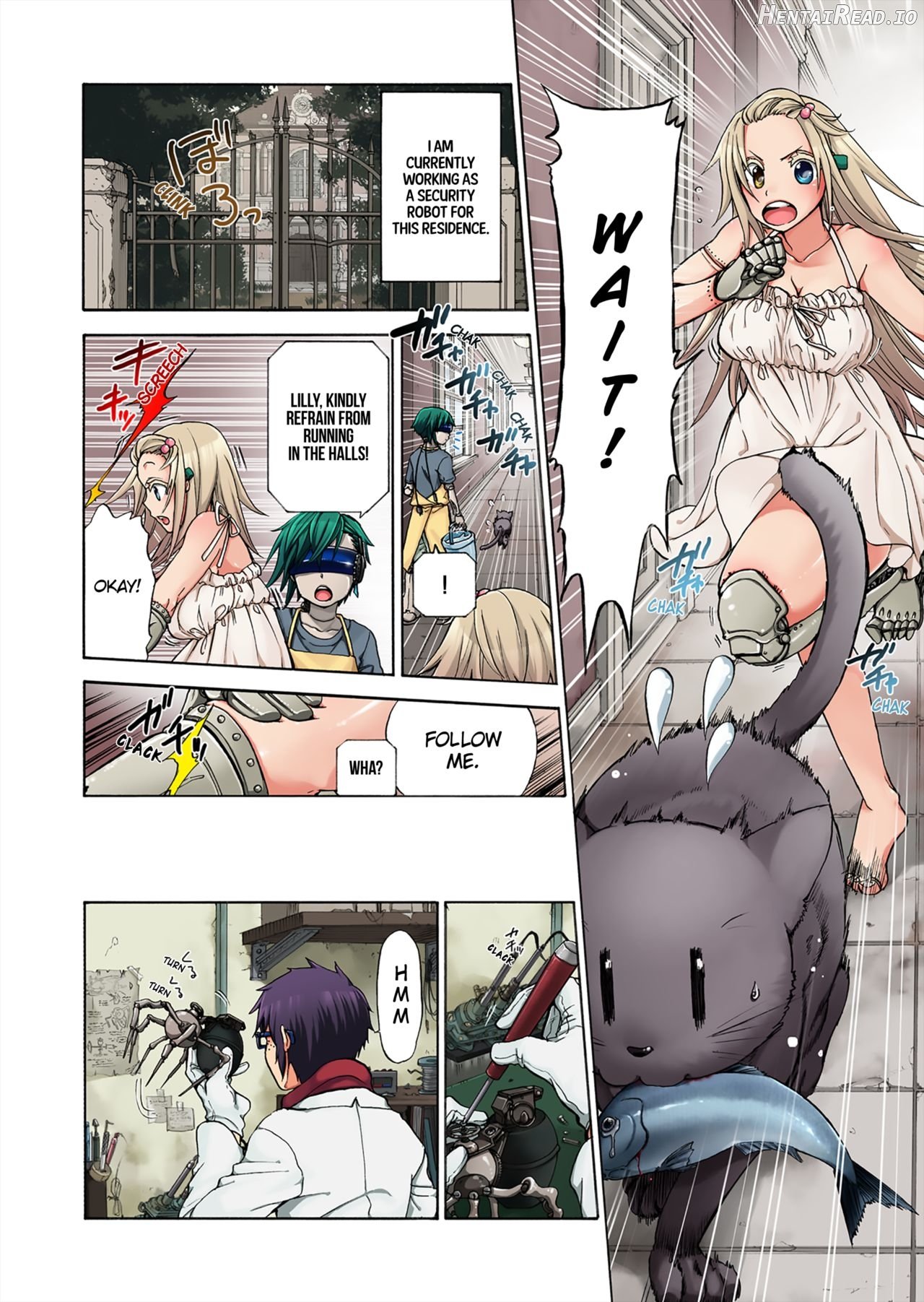 Aigan Robot Lilly No.1 - Decensored Chapter 3 - page 125