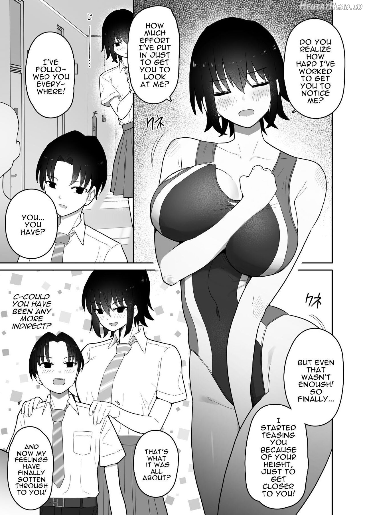 Koushinchou de Namaiki na Kouhai ga Jitsu wa Kojirase Dosukebe de, Boku no Koto ga Daisuki datta Hanashi Chapter 1 - page 10