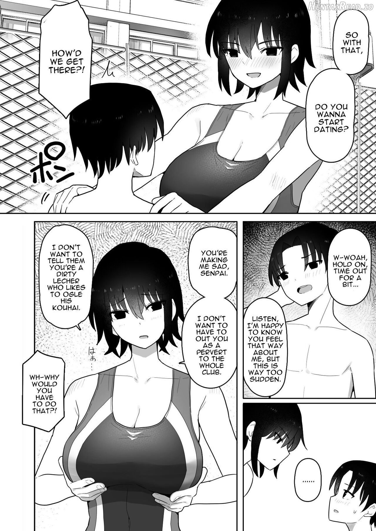 Koushinchou de Namaiki na Kouhai ga Jitsu wa Kojirase Dosukebe de, Boku no Koto ga Daisuki datta Hanashi Chapter 1 - page 11