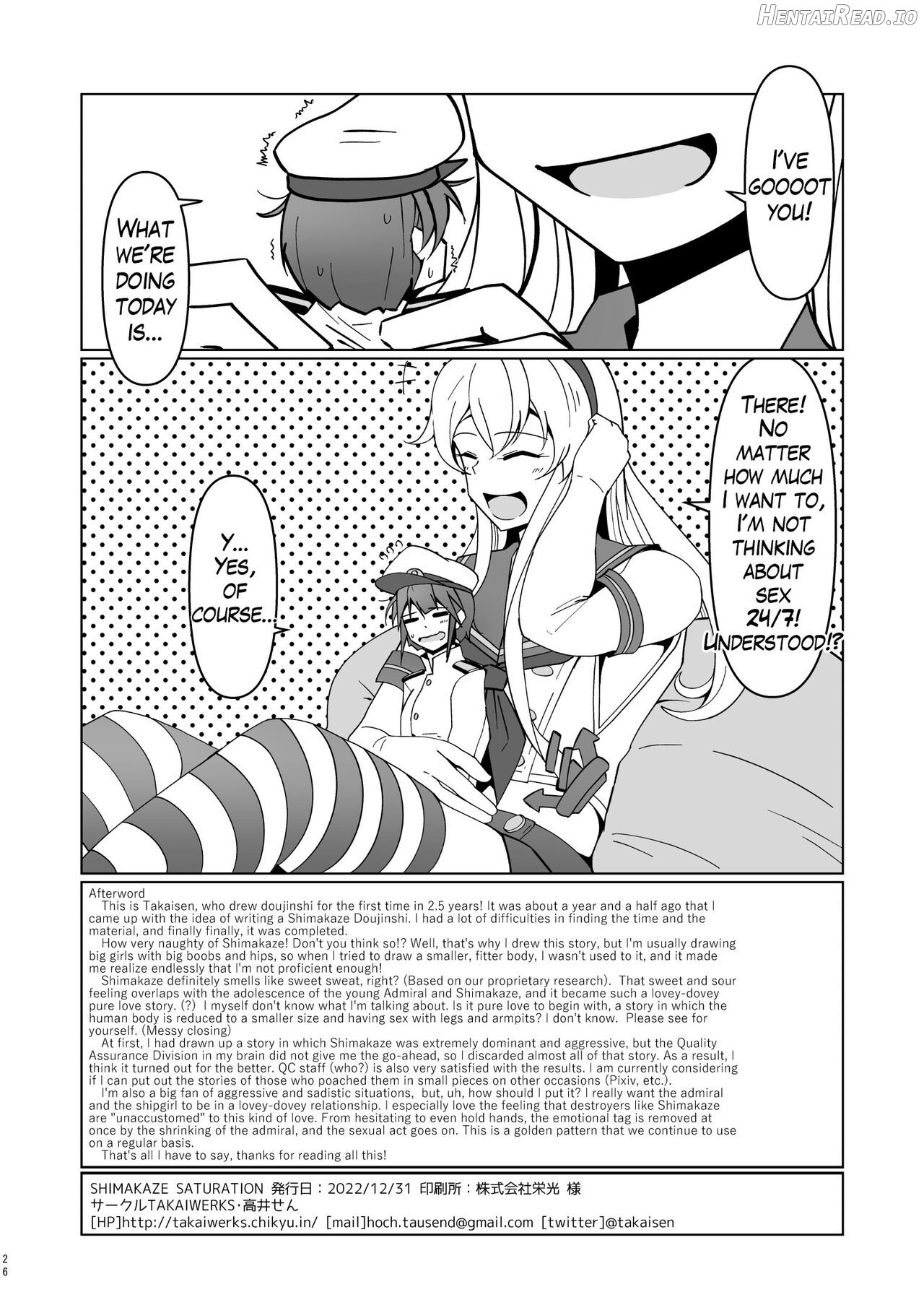 Shimakaze Saturation Chapter 1 - page 24