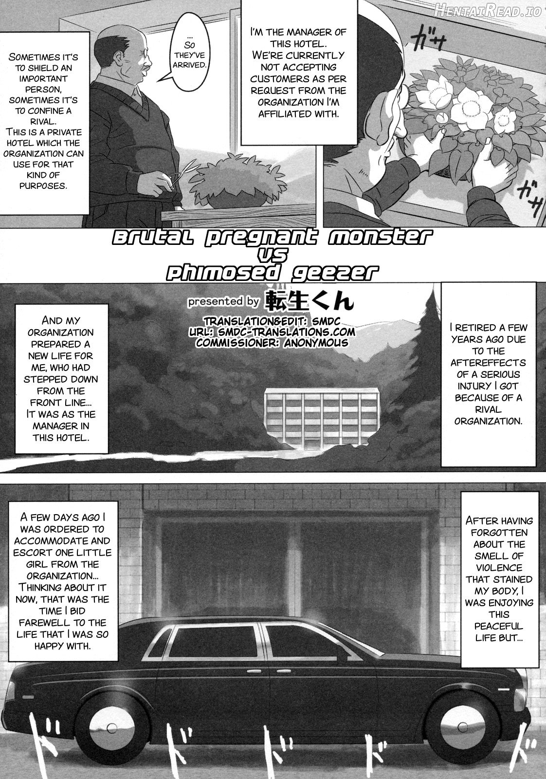 Kyoubou Ninshin Monster VS Houkei Chuunen Chapter 1 - page 1