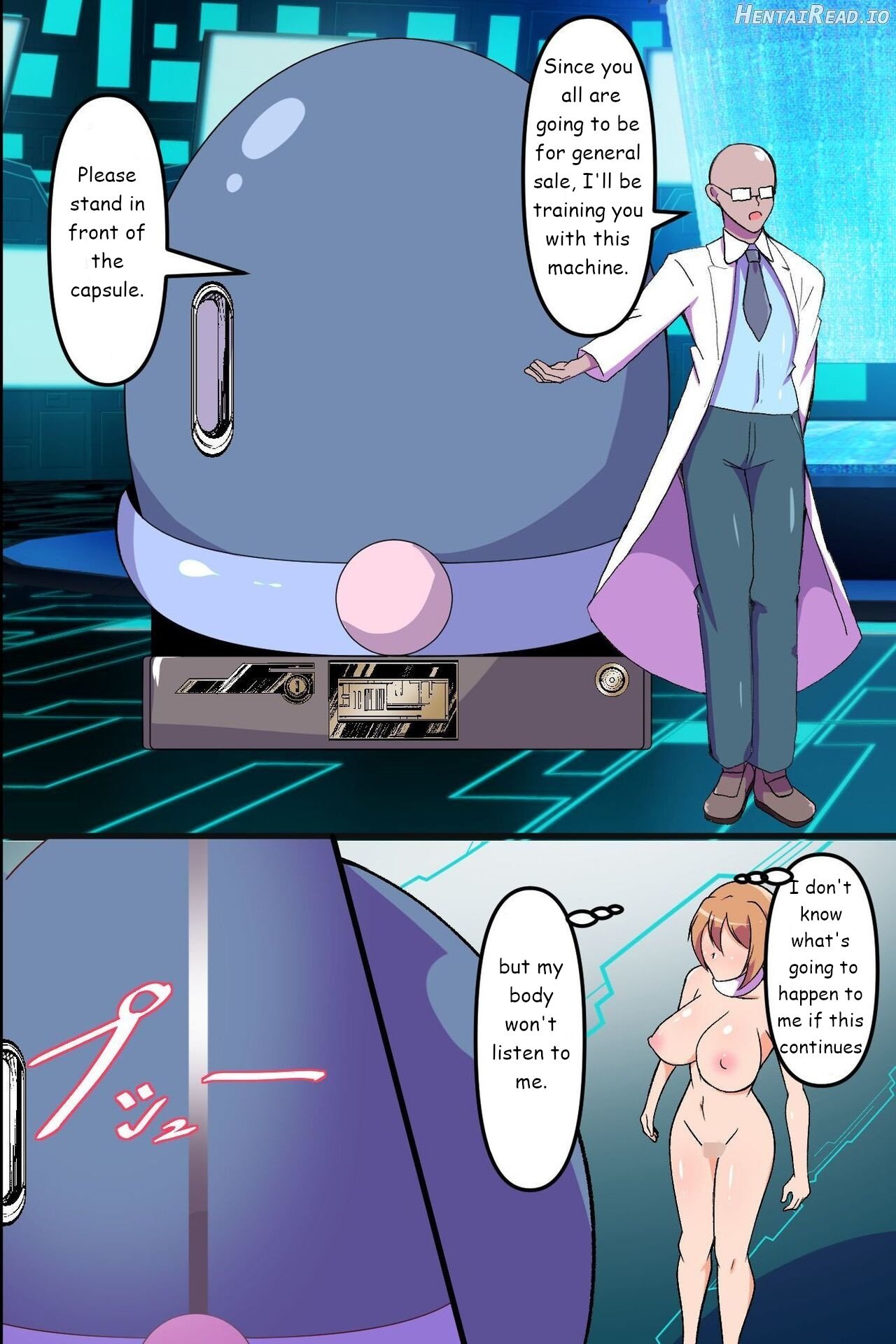 Onnanoko-tachi ga Shouhin to shite Atsukawareru Sekai 2 ~Mae mo Ushiro mo Shitsukerare Shukka sarete iku Kanojo-tachi~ Chapter 1 - page 18