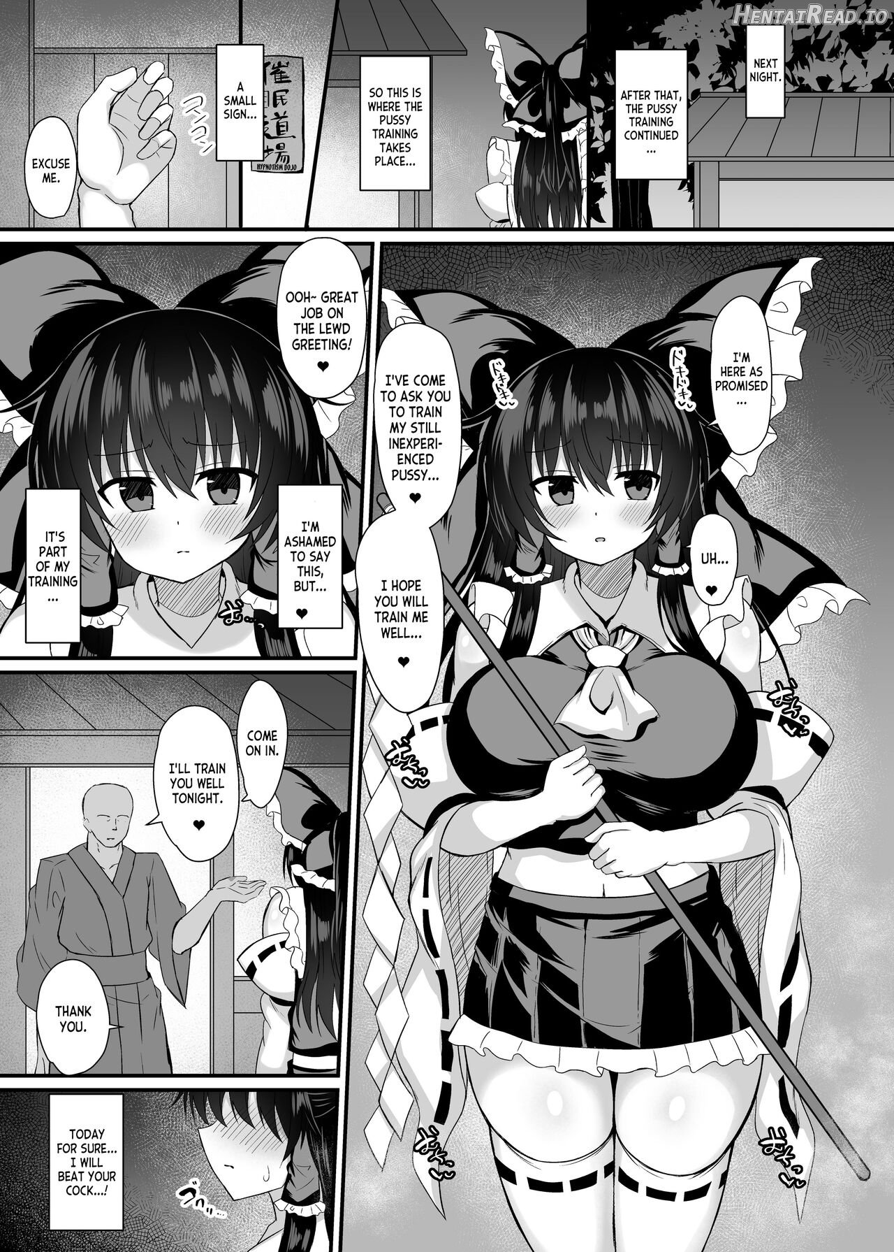 Hakurei Reimu Saimin Shugyou Chapter 1 - page 14