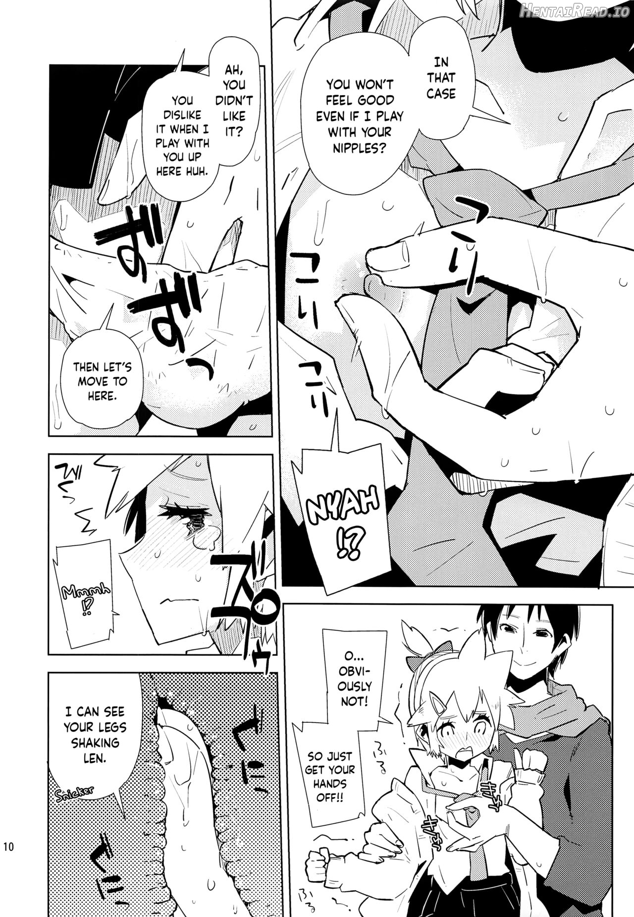 Len-kun ni Tsui Ecchi na Ijiwaru Shichau no wa, Minna Len-kun ga Da-isuki Dakara Dayo! Chapter 1 - page 9