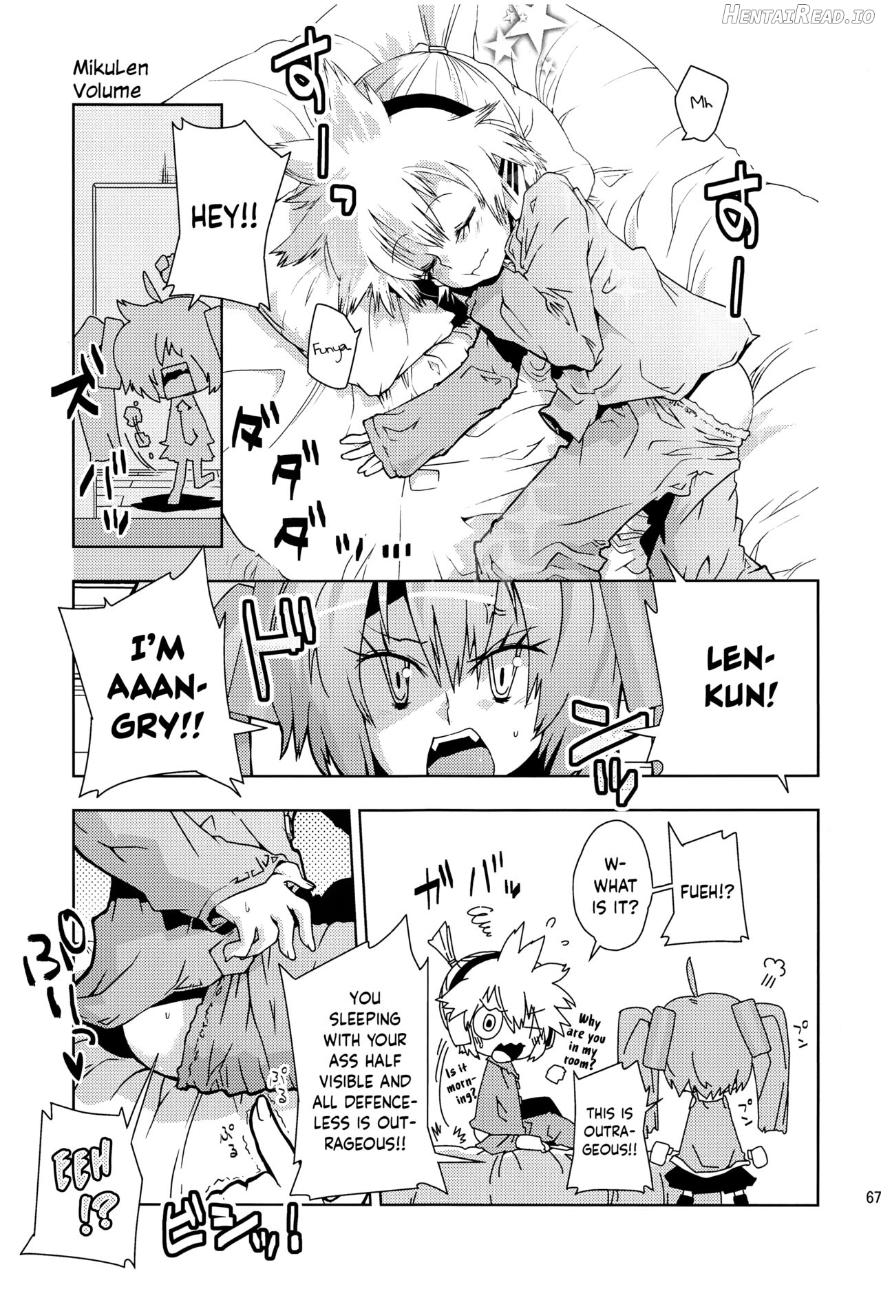 Len-kun ni Tsui Ecchi na Ijiwaru Shichau no wa, Minna Len-kun ga Da-isuki Dakara Dayo! Chapter 1 - page 66