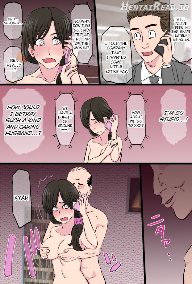 Senshokuzuma ~Jimi de Kyonyuu na Shufu ga Dosukebe Hihi Jijii no Iro ni Somaru made~ Chapter 1 - page 60