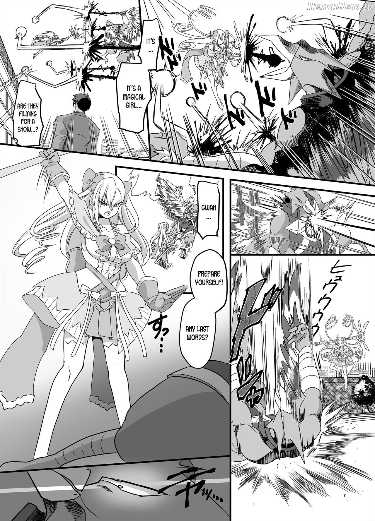 Mahou Shoujo Swap! ~Shinmai Kyoushi no Ore ga Mahou Shoujo to Irekawacchattara~ Chapter 1 - page 4