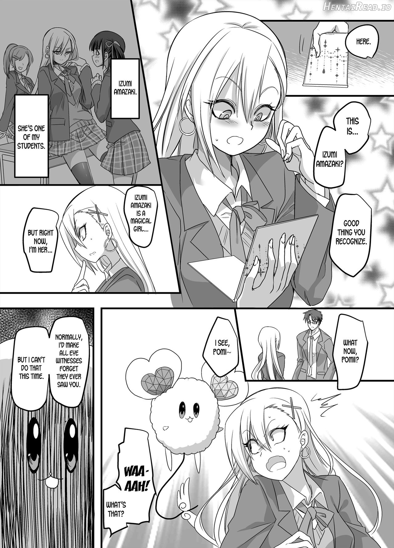 Mahou Shoujo Swap! ~Shinmai Kyoushi no Ore ga Mahou Shoujo to Irekawacchattara~ Chapter 1 - page 10