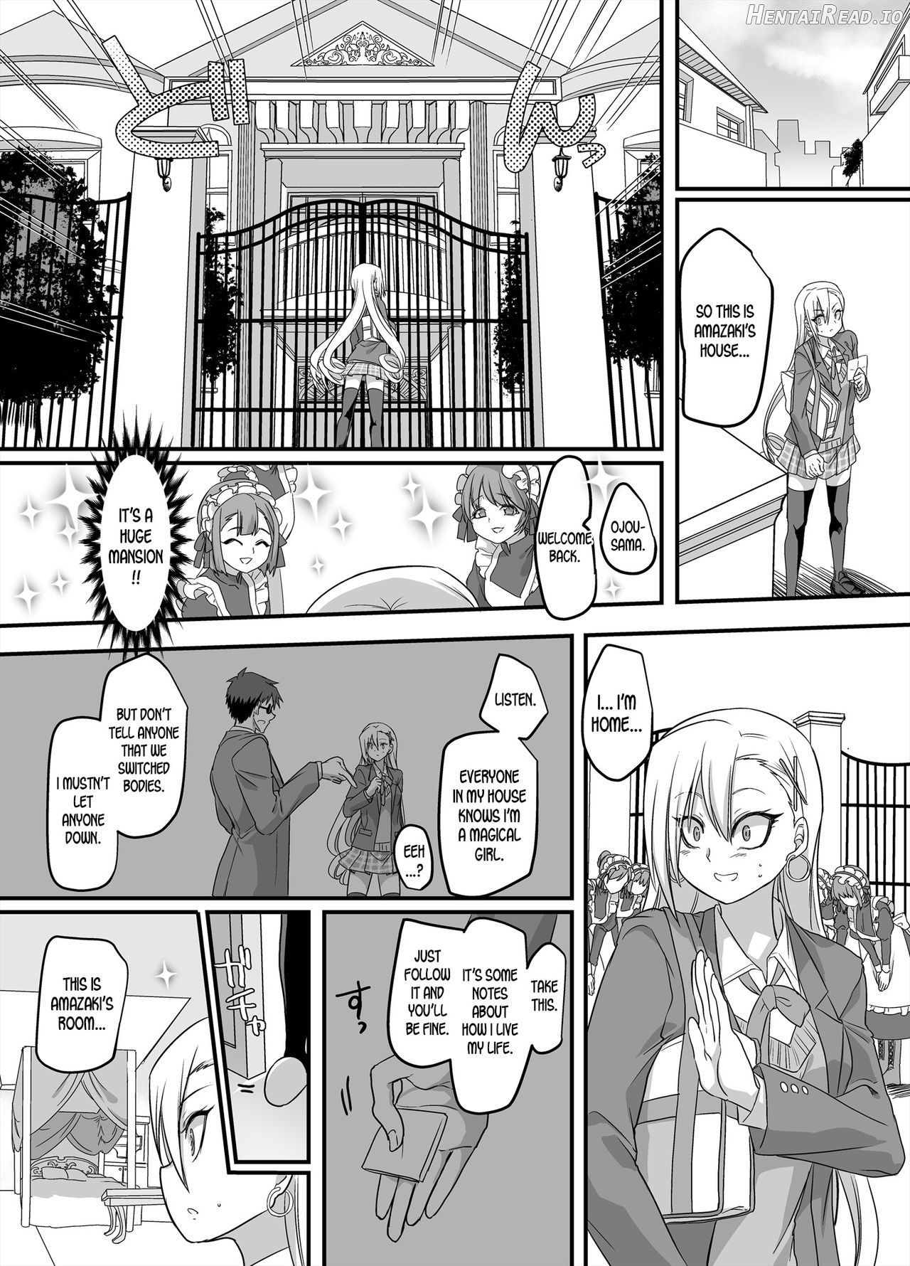 Mahou Shoujo Swap! ~Shinmai Kyoushi no Ore ga Mahou Shoujo to Irekawacchattara~ Chapter 1 - page 13