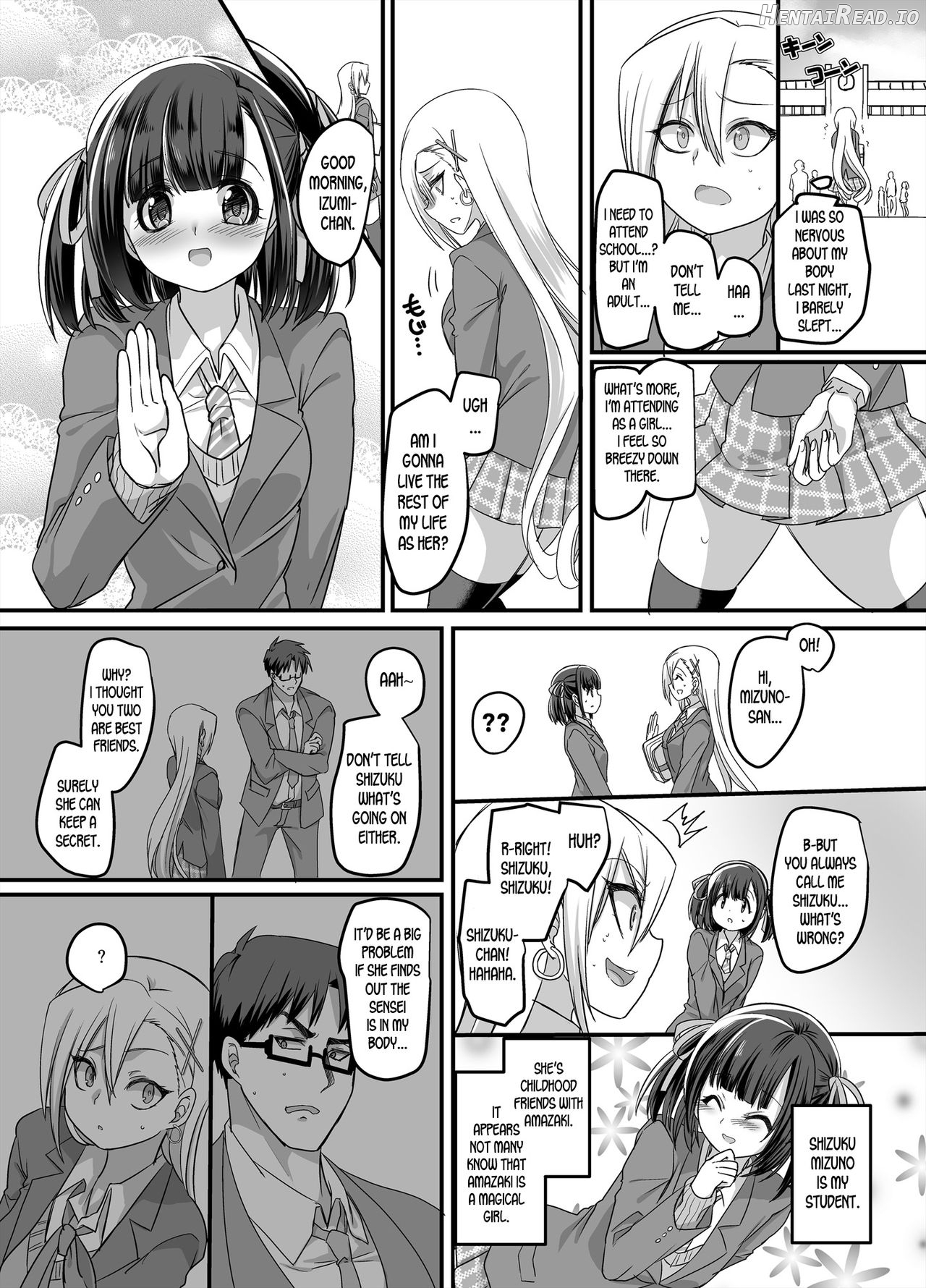 Mahou Shoujo Swap! ~Shinmai Kyoushi no Ore ga Mahou Shoujo to Irekawacchattara~ Chapter 1 - page 20