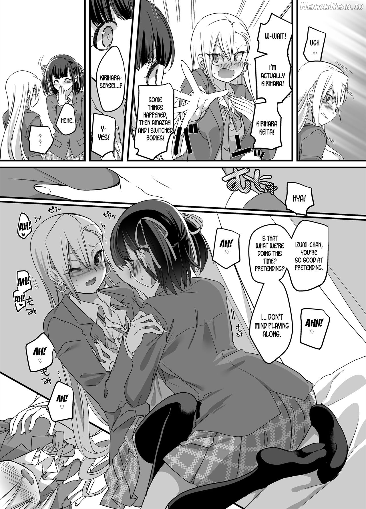 Mahou Shoujo Swap! ~Shinmai Kyoushi no Ore ga Mahou Shoujo to Irekawacchattara~ Chapter 1 - page 24