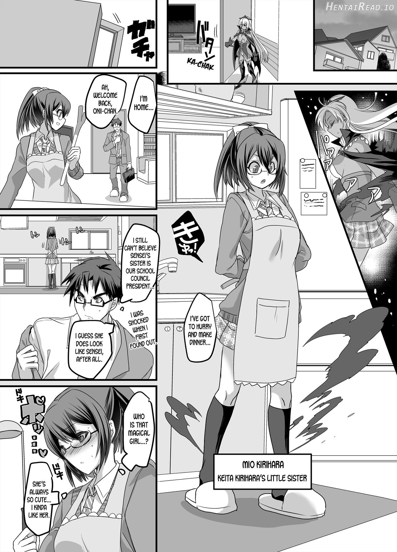 Mahou Shoujo Swap! ~Shinmai Kyoushi no Ore ga Mahou Shoujo to Irekawacchattara~ Chapter 1 - page 33