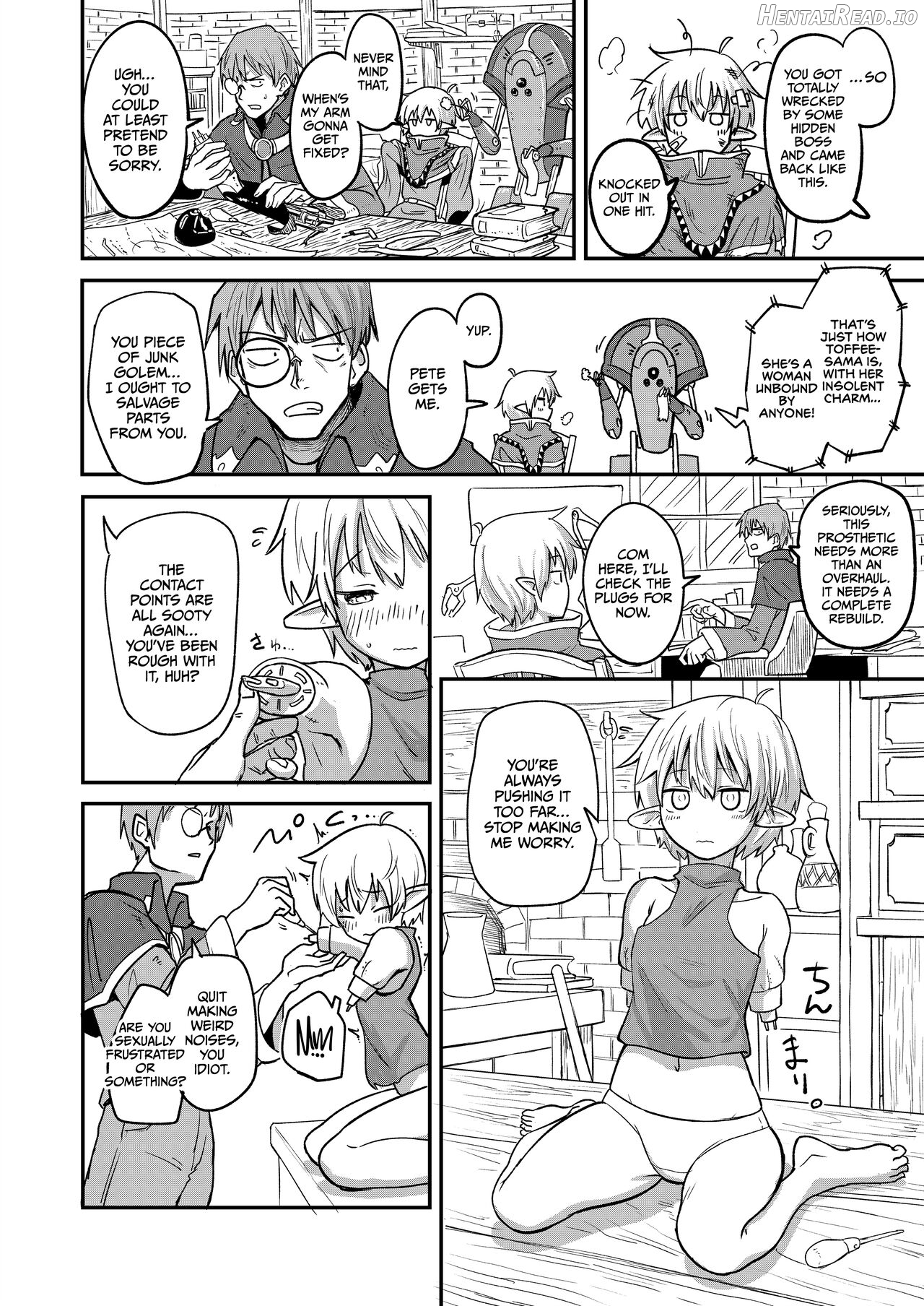 Mecha Ude Shoujo Toffee-san vs Endless Slime Nyoui Chapter 1 - page 5