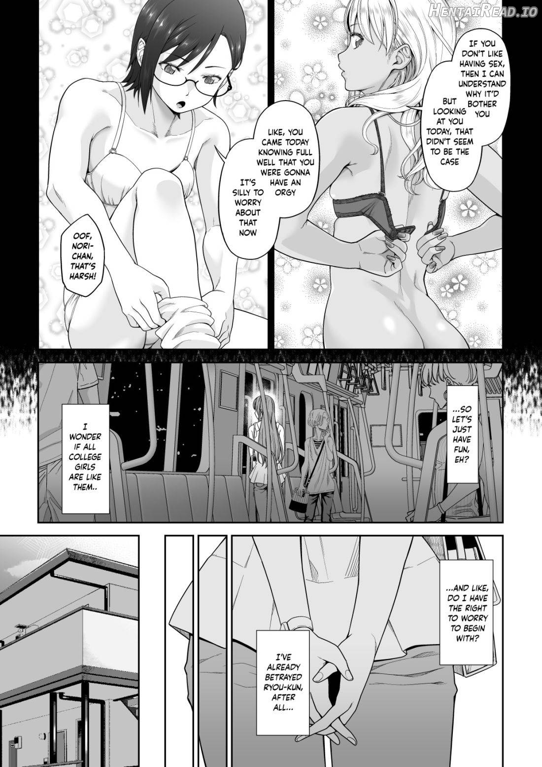 Daigaku Shingaku de Issho ni Joukyou Shita Kanojo ga Circle no Senpai ni Netorare Ochiru made -Rape Shojo Soushitsu Hen- Chapter 1 - page 40