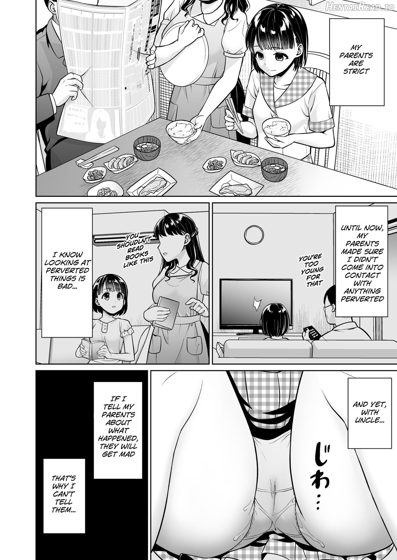 Iya da to Ienai Jimikei Shoujo to Inaka no Oji-san Chapter 1 - page 37