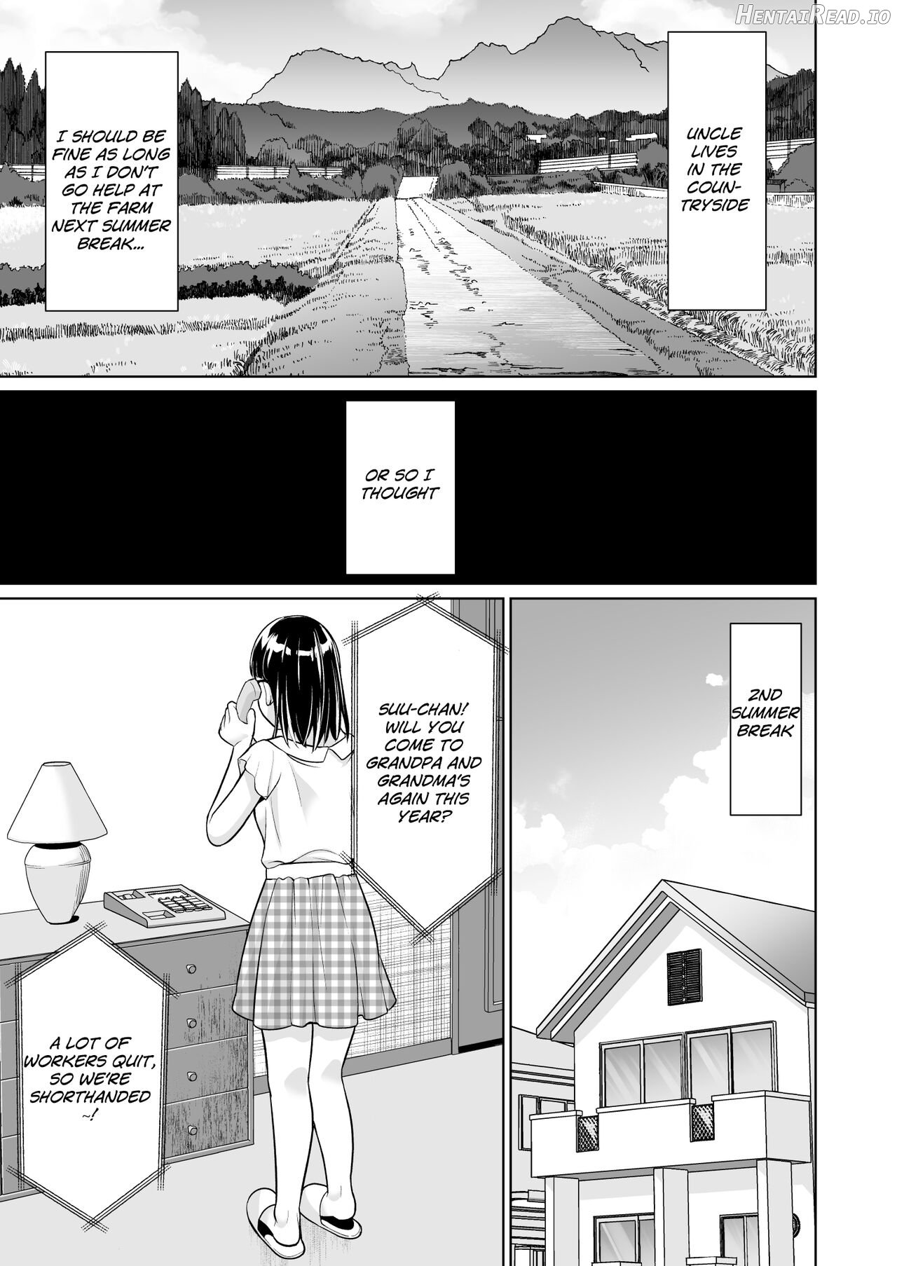 Iya da to Ienai Jimikei Shoujo to Inaka no Oji-san Chapter 1 - page 38