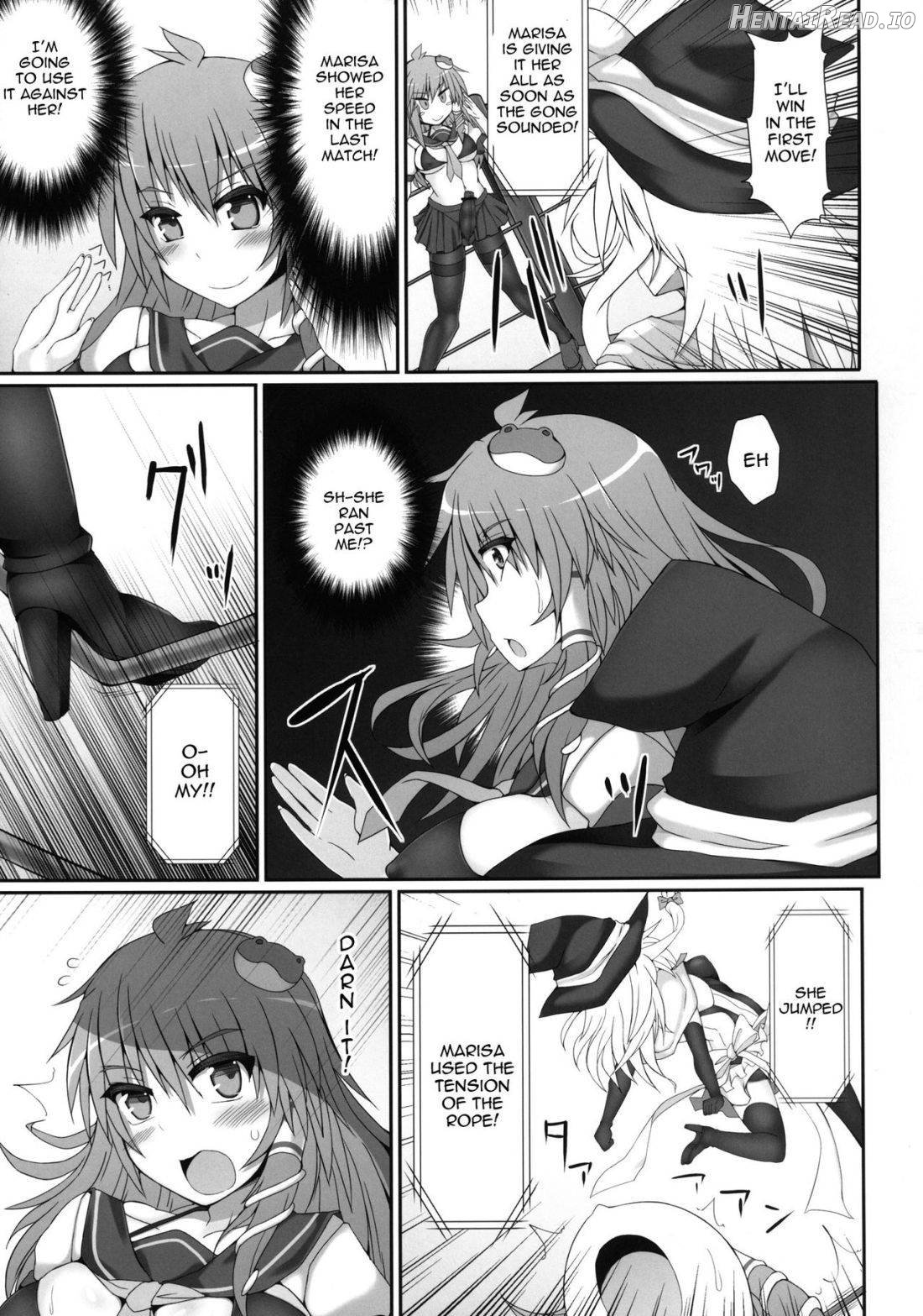 Gensoukyou Futanari Chinpo Wrestling - Reimu VS Marisa Chapter 1 - page 10