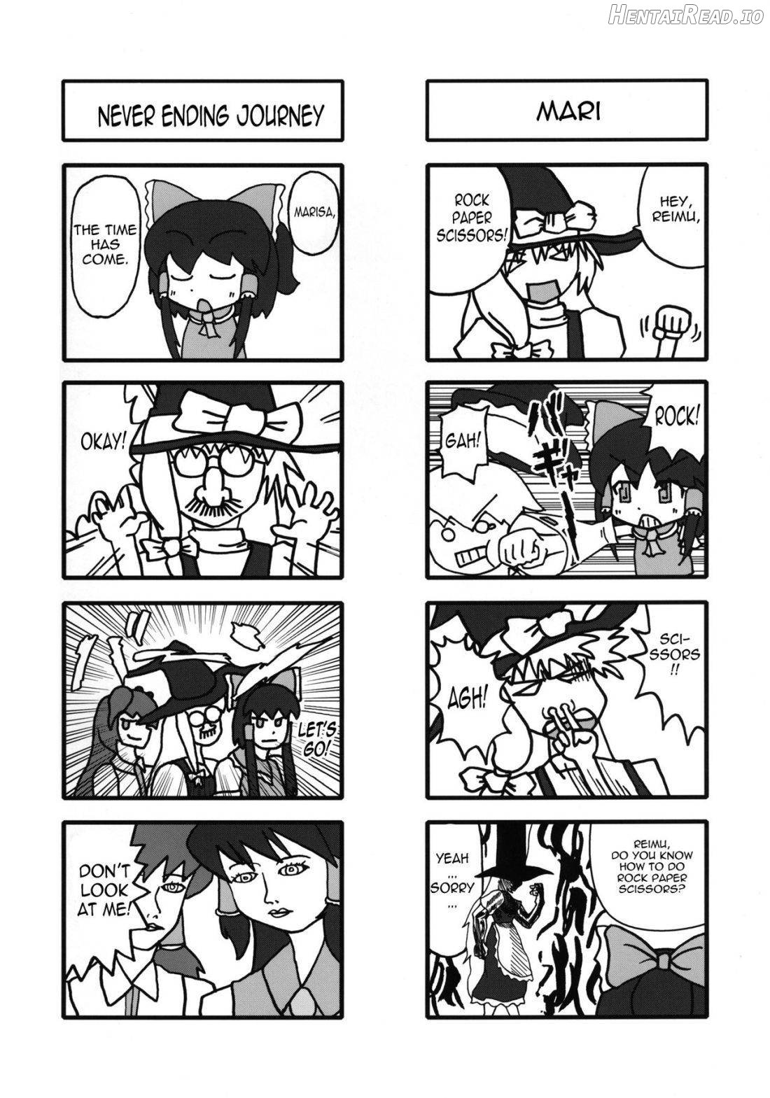 Gensoukyou Futanari Chinpo Wrestling - Reimu VS Marisa Chapter 1 - page 49