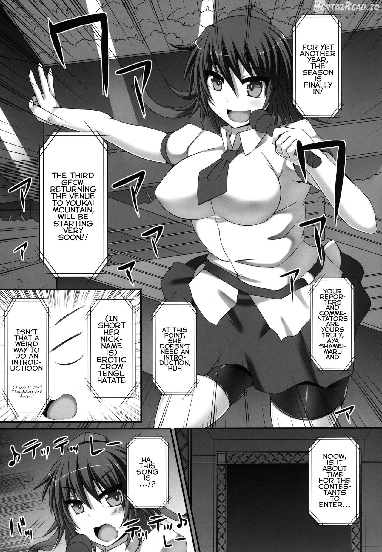 Gensoukyou Futanari Chinpo Wrestling - Reimu VS Marisa Chapter 3 - page 4