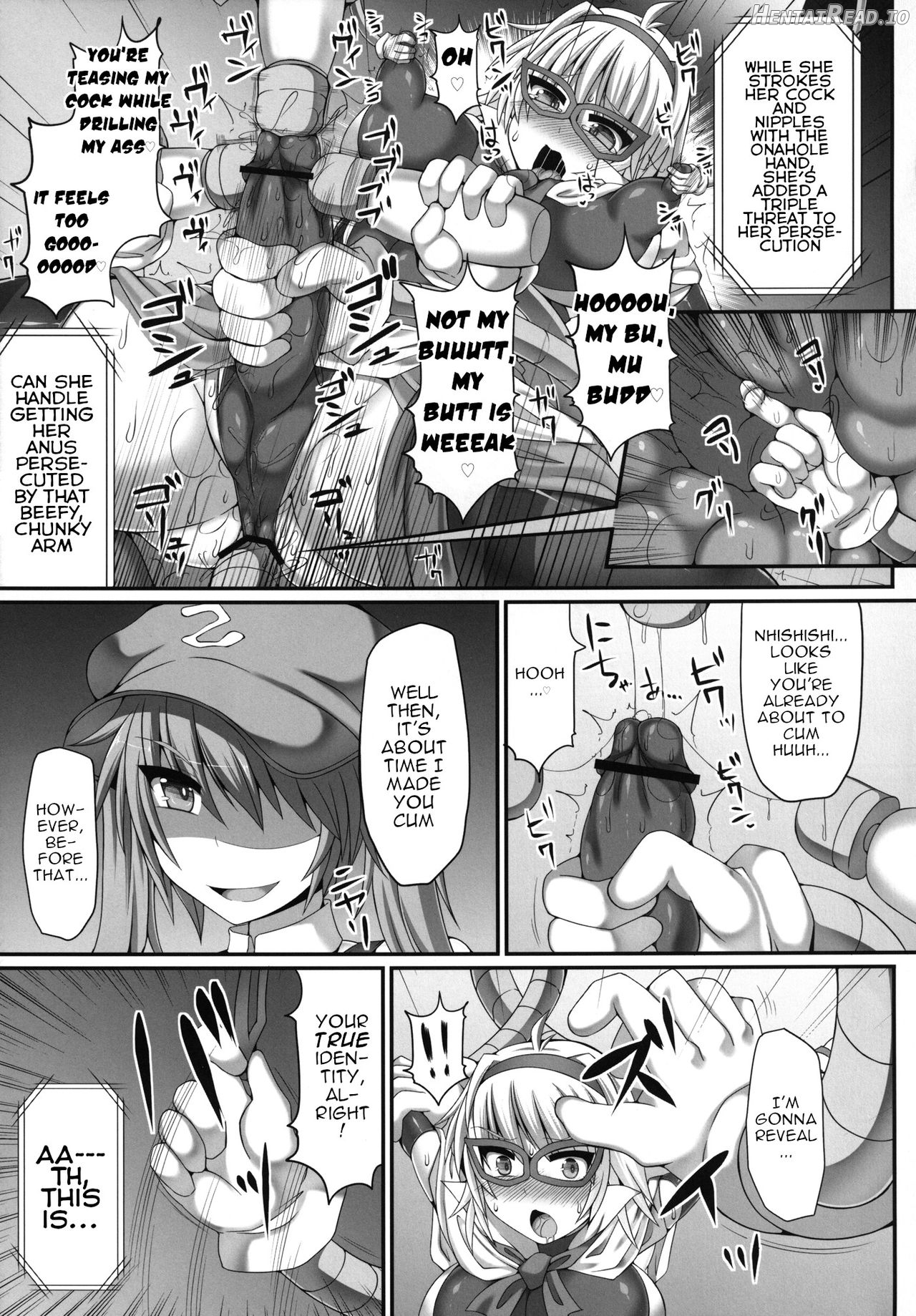 Gensoukyou Futanari Chinpo Wrestling - Reimu VS Marisa Chapter 3 - page 18