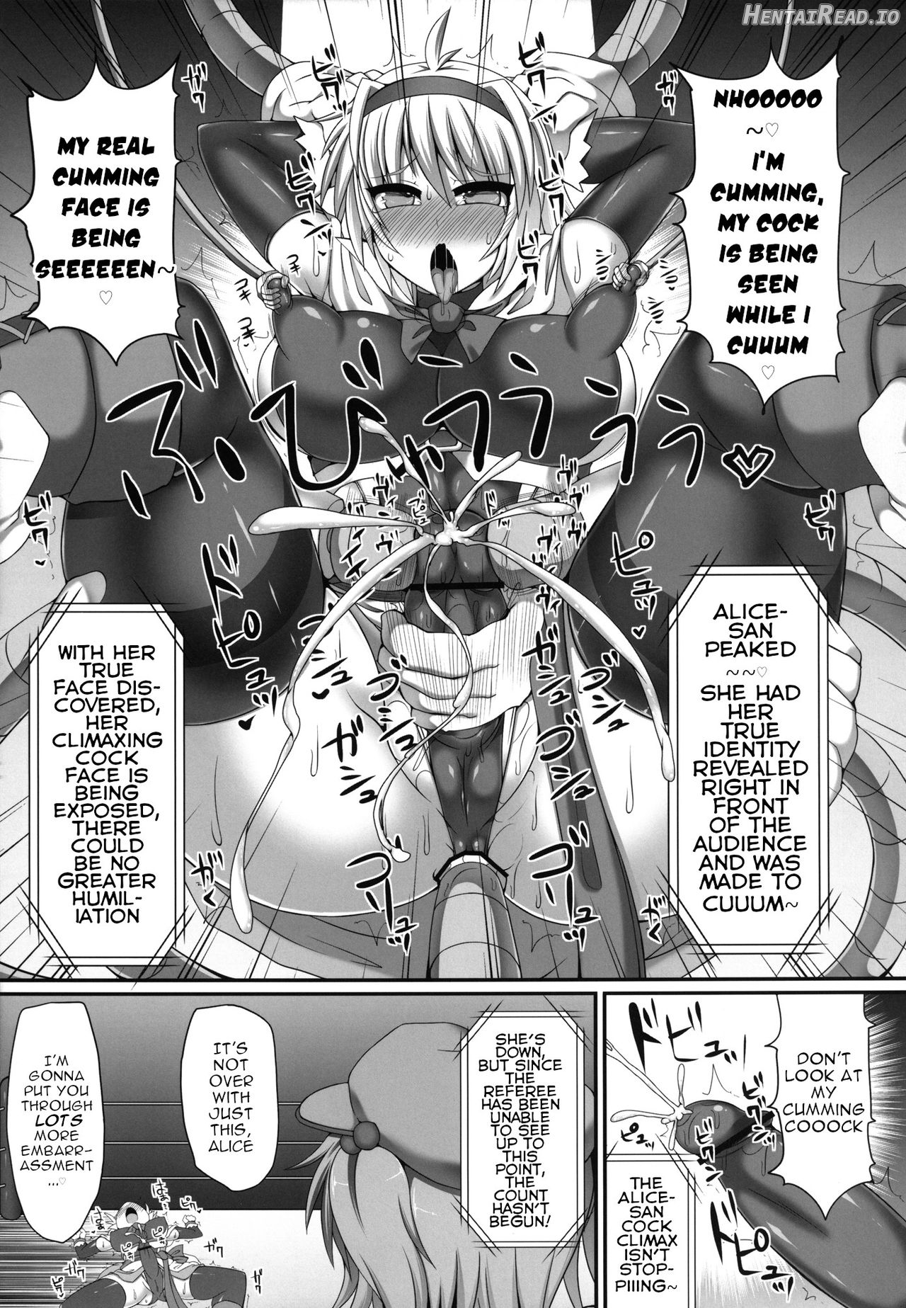 Gensoukyou Futanari Chinpo Wrestling - Reimu VS Marisa Chapter 3 - page 20