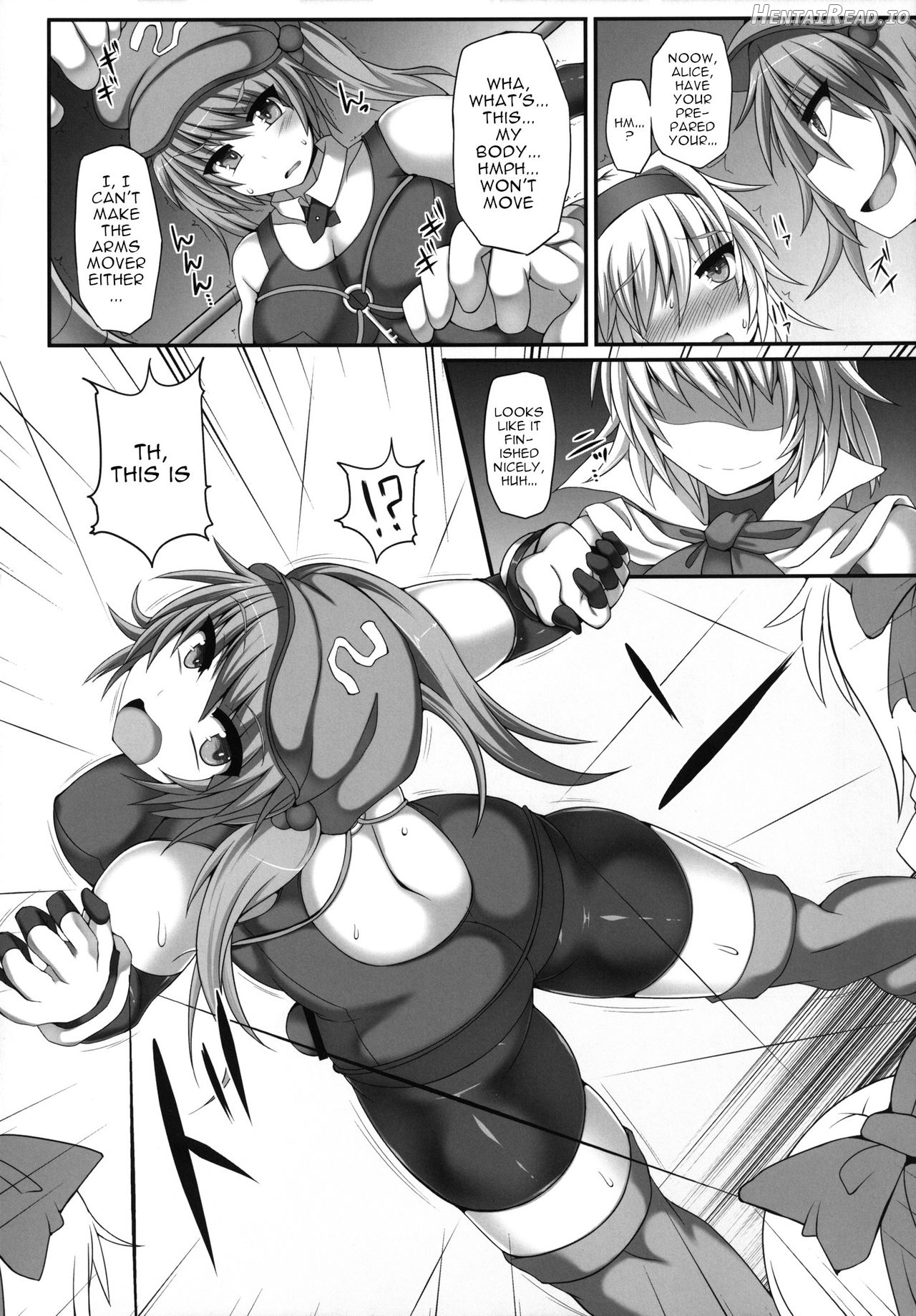 Gensoukyou Futanari Chinpo Wrestling - Reimu VS Marisa Chapter 3 - page 21