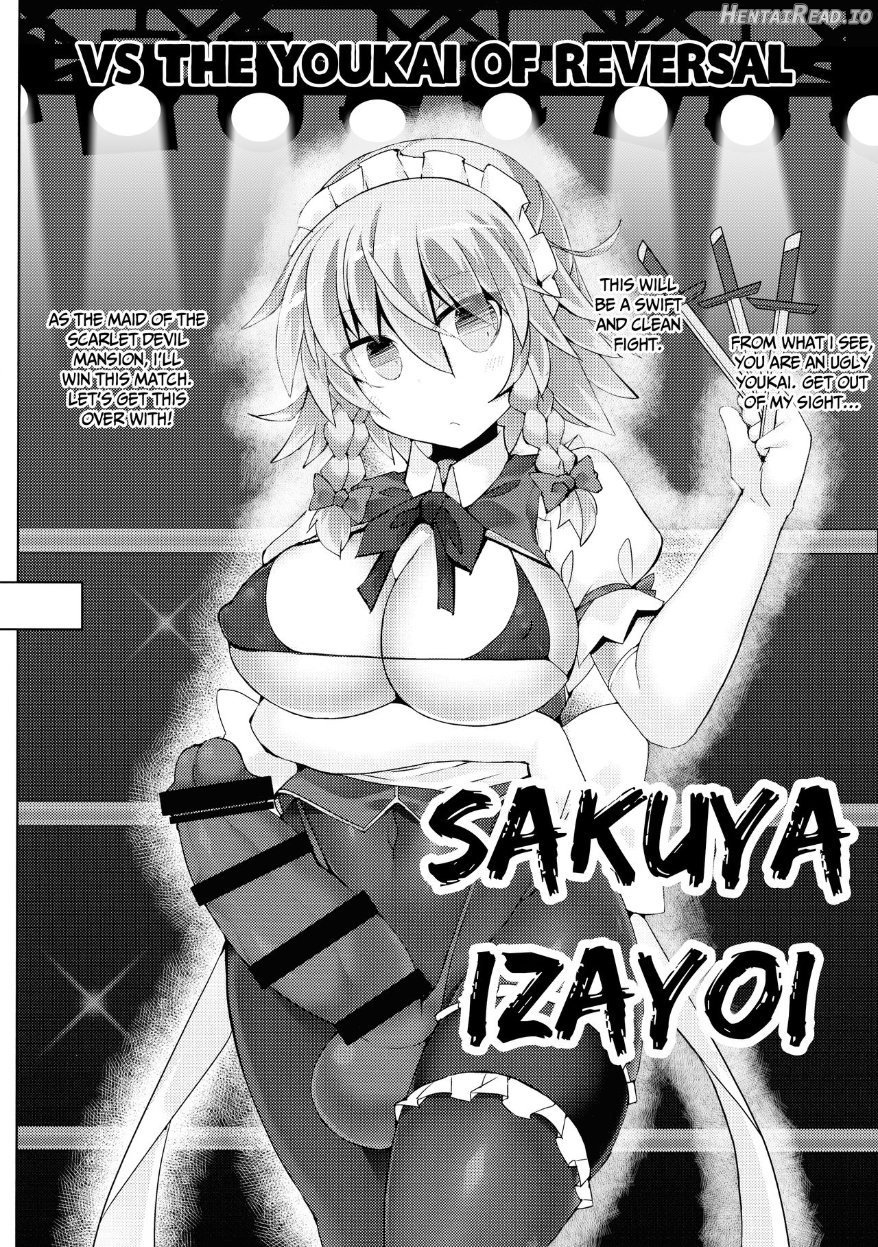 Gensoukyou Futanari Chinpo Wrestling - Reimu VS Marisa Chapter 7 - page 9