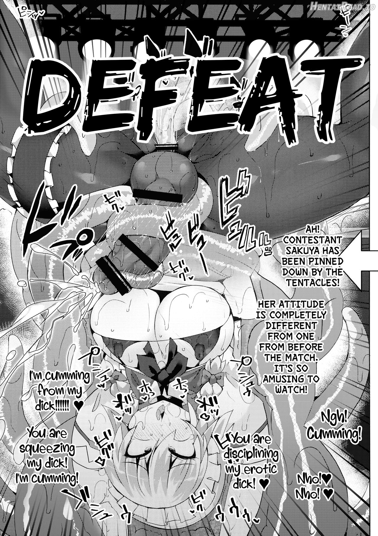 Gensoukyou Futanari Chinpo Wrestling - Reimu VS Marisa Chapter 7 - page 10