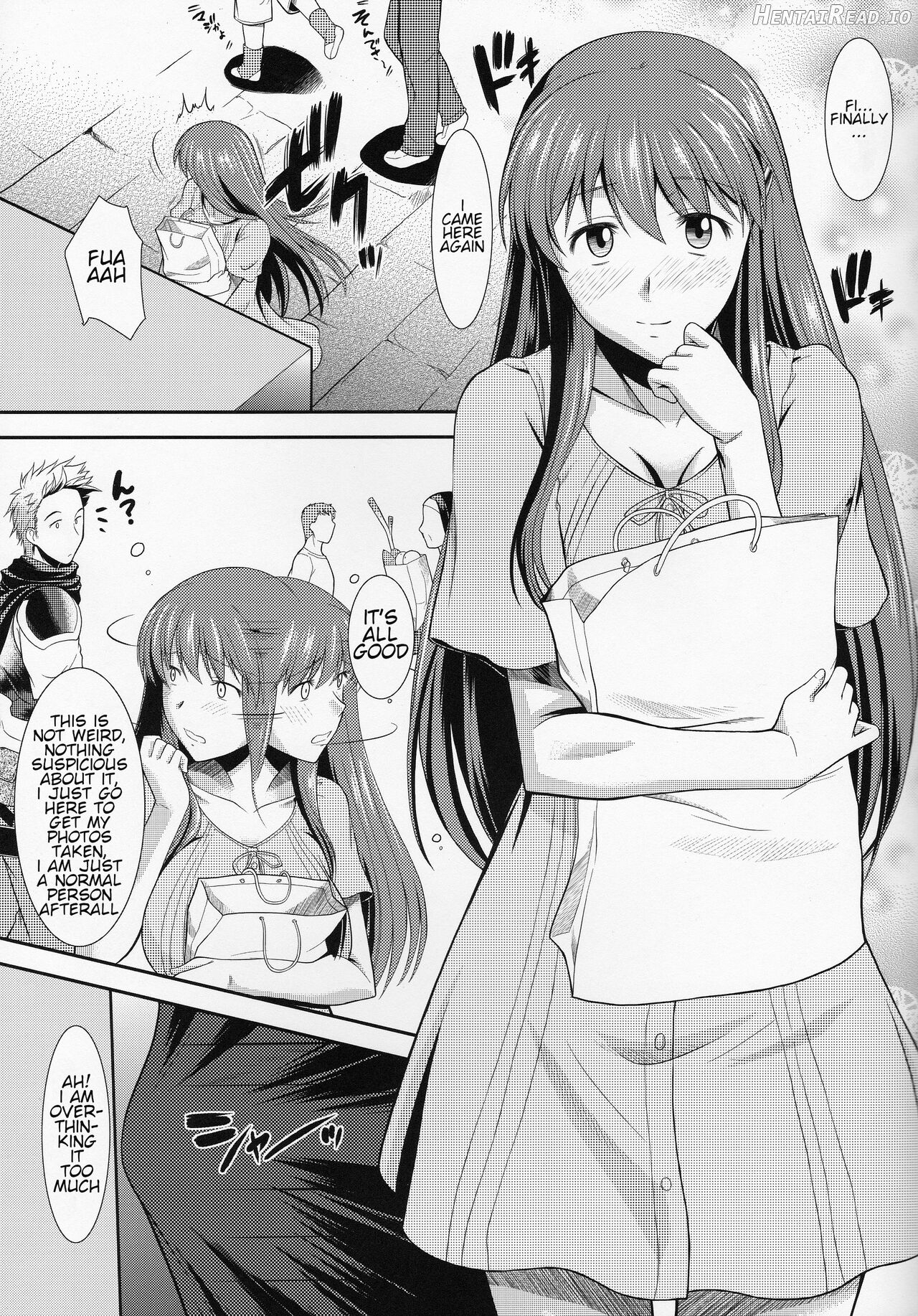 Hakuchuu ni Machinaka de Zenra Roshutsu Onanie Shichau notte Kimochi Ii Chapter 1 - page 6