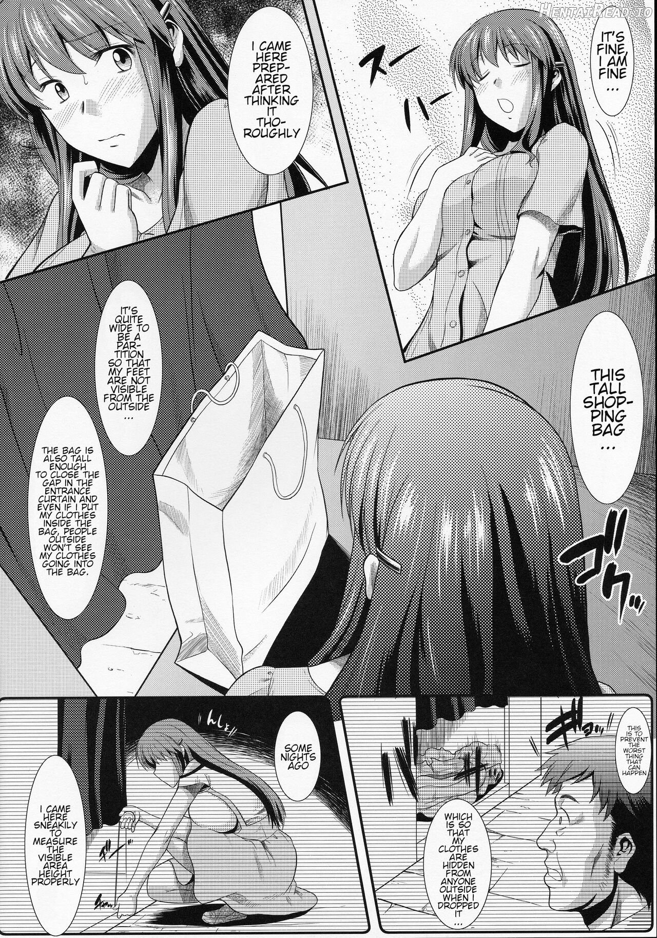 Hakuchuu ni Machinaka de Zenra Roshutsu Onanie Shichau notte Kimochi Ii Chapter 1 - page 7