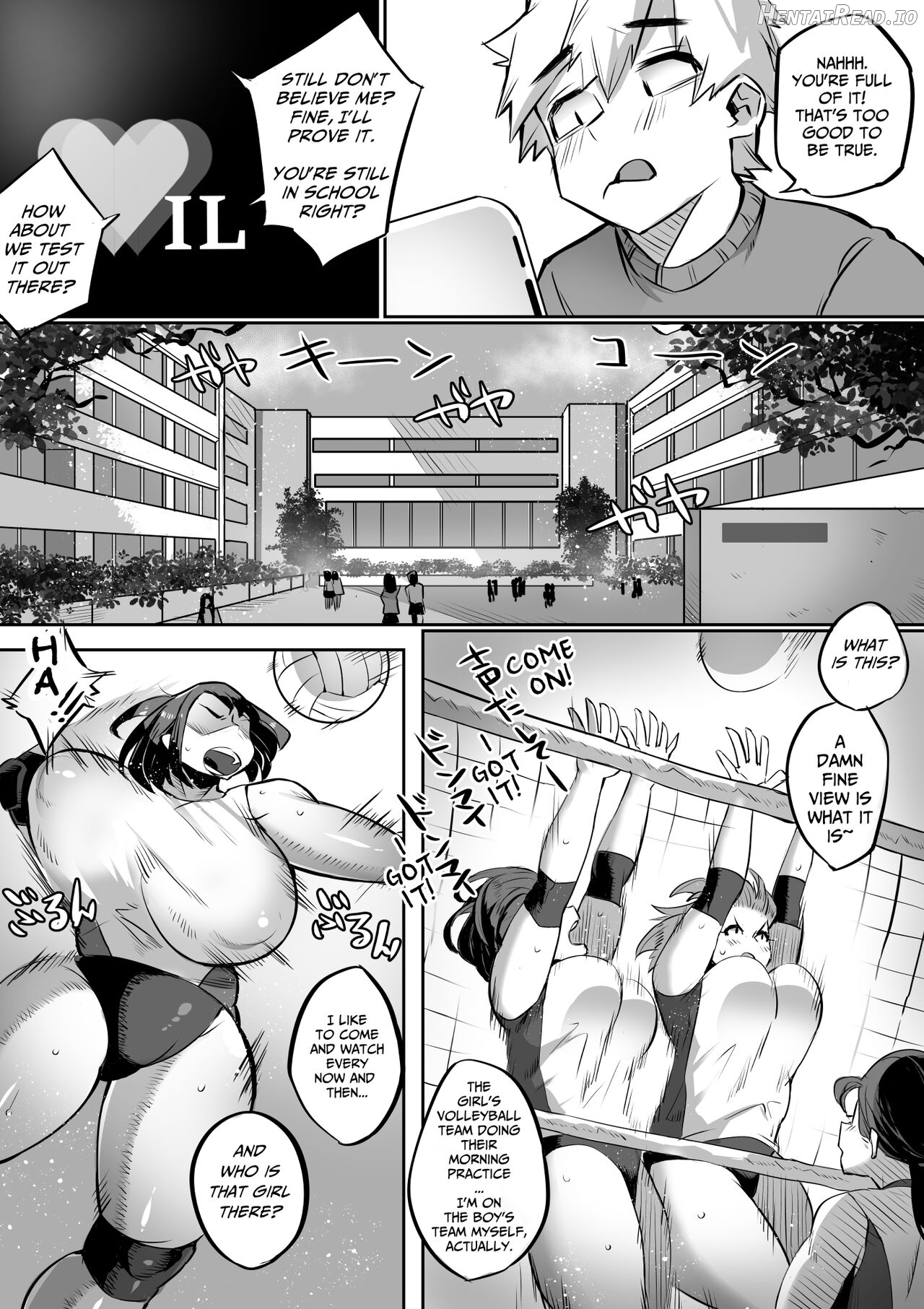 Bakunyuu Icha Love Gakuen Chapter 1 - page 6