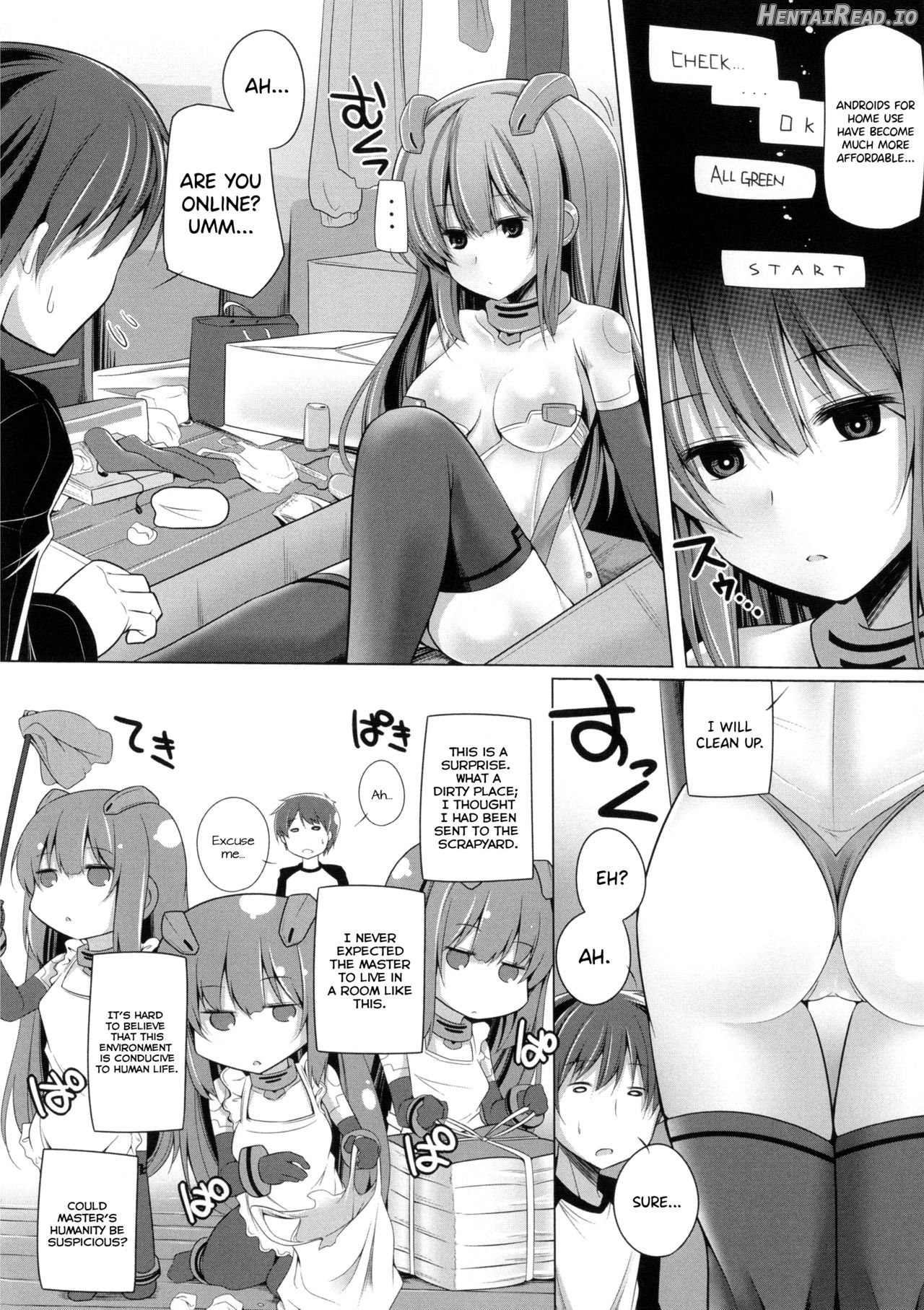 Mirai Kairozu ni Android + 2 Plus Chapter 1 - page 6