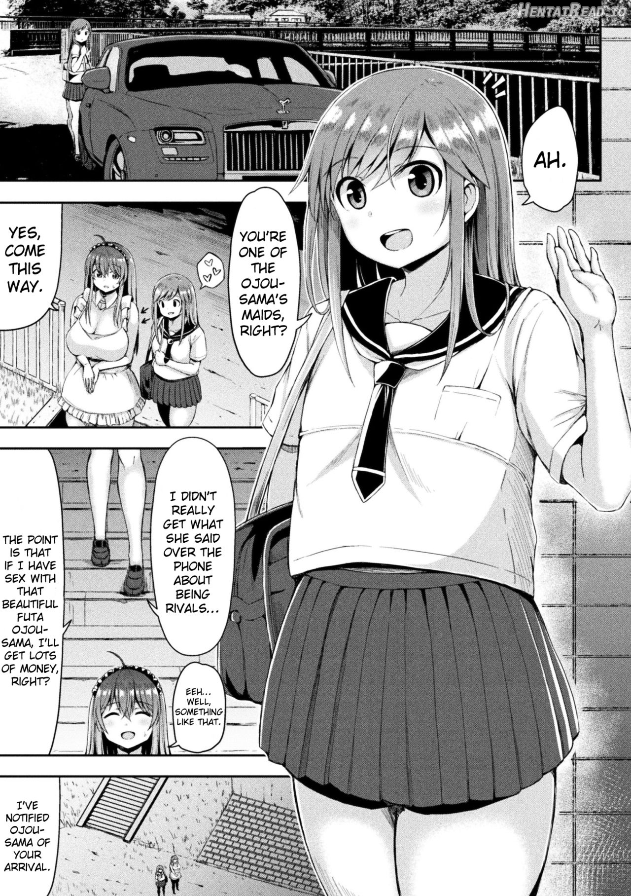 Kawaii Ano Ko wa Futanari-kei Nikushoku Joshi Saishuuwa Chapter 1 - page 2