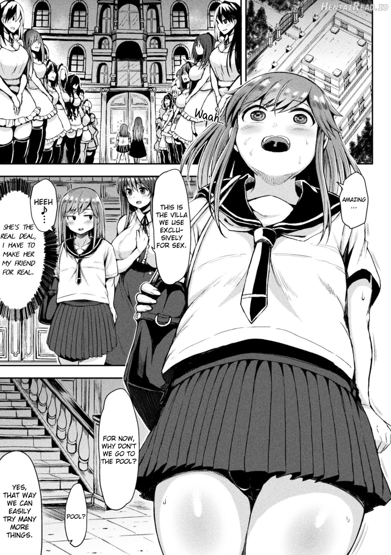 Kawaii Ano Ko wa Futanari-kei Nikushoku Joshi Saishuuwa Chapter 1 - page 6