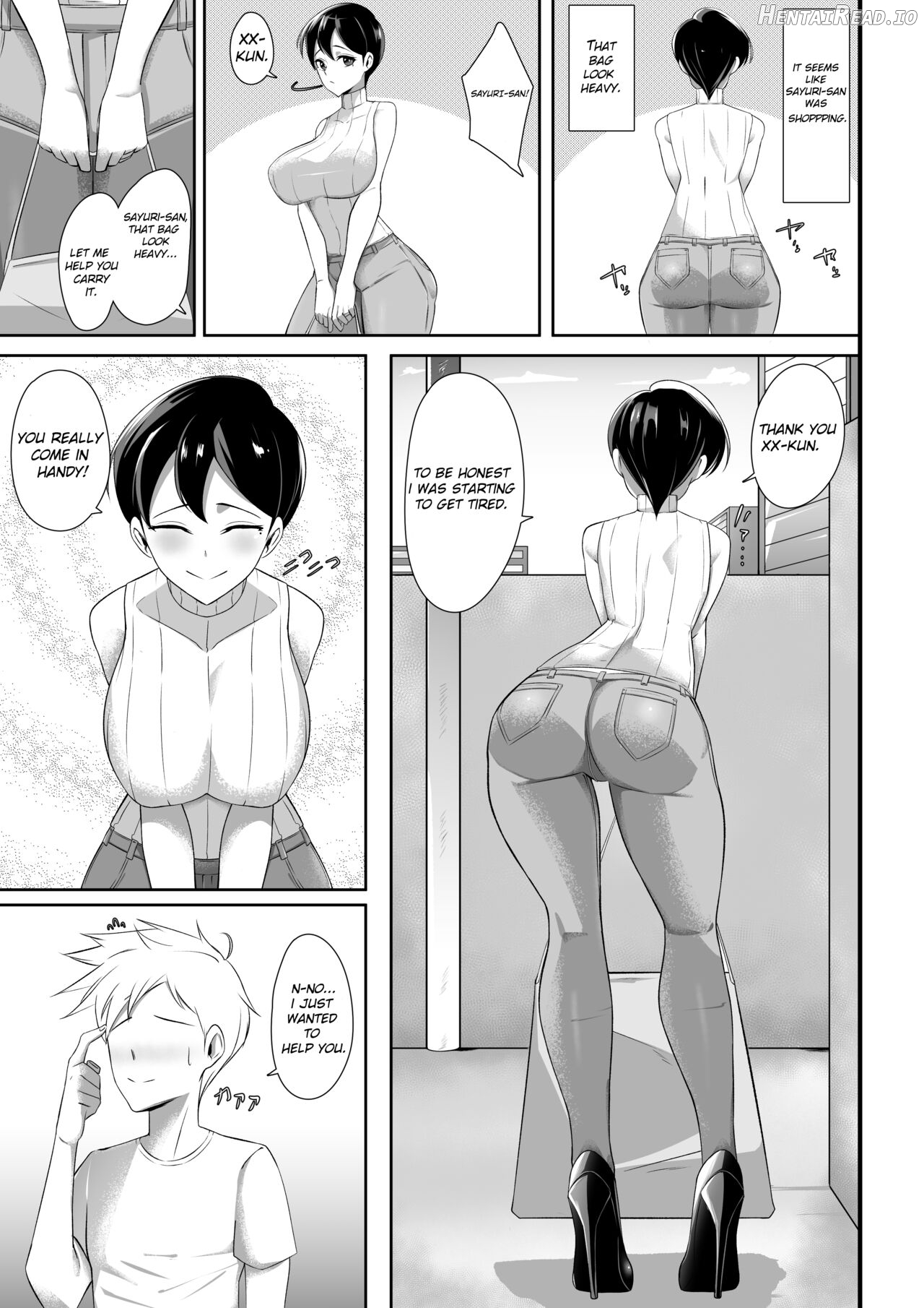 Bukiyou de Eroi Rinjin Sayuri-san Chapter 1 - page 7