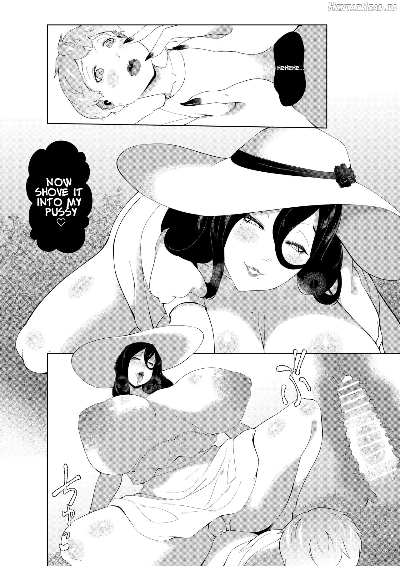 Giant Woman Island - Shota's Forced Squeezing ~ Hasshaku-sama and Red Demon Edition ~ Chapter 1 - page 14