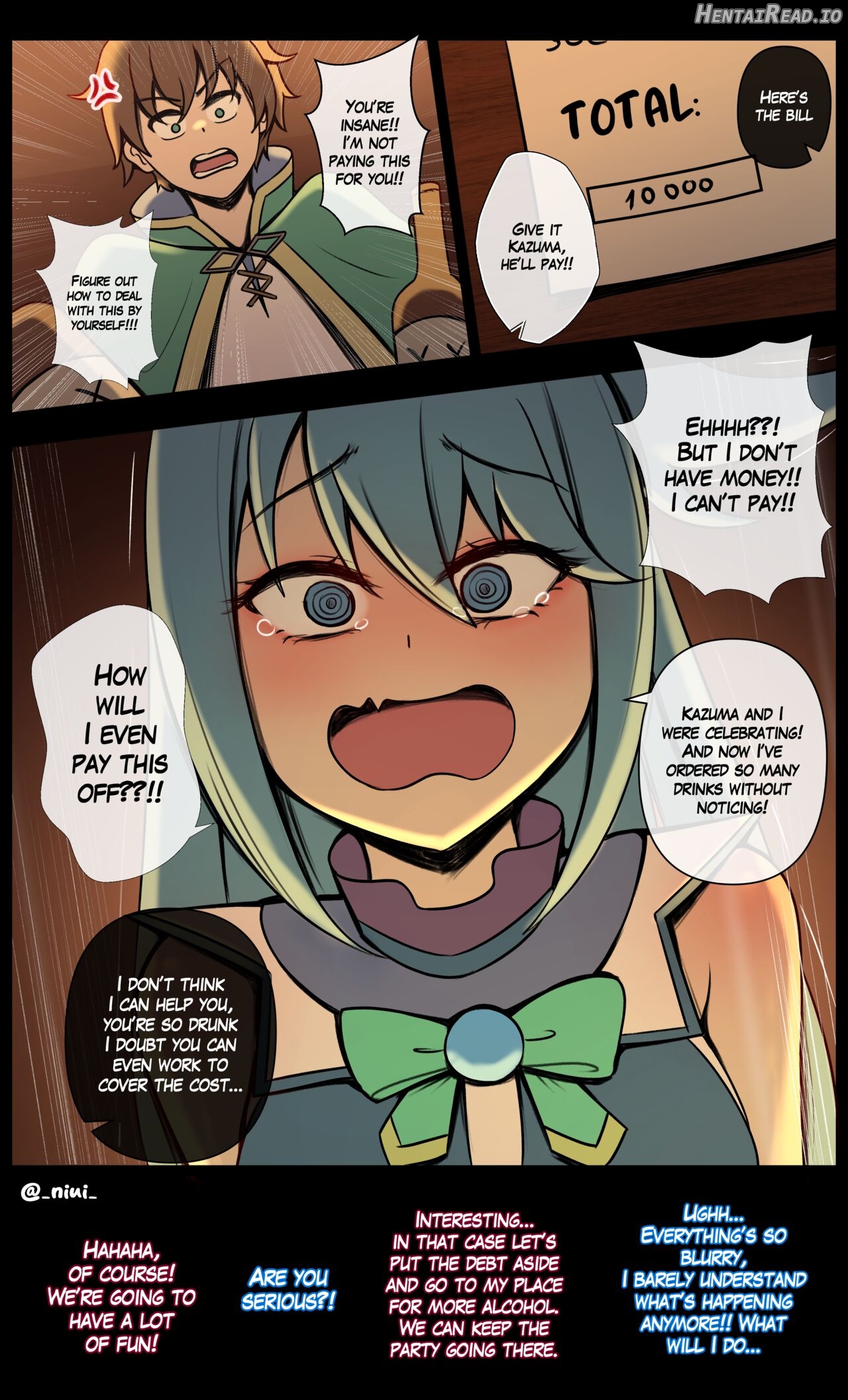 Aqua’s Debt Chapter 1 - page 1