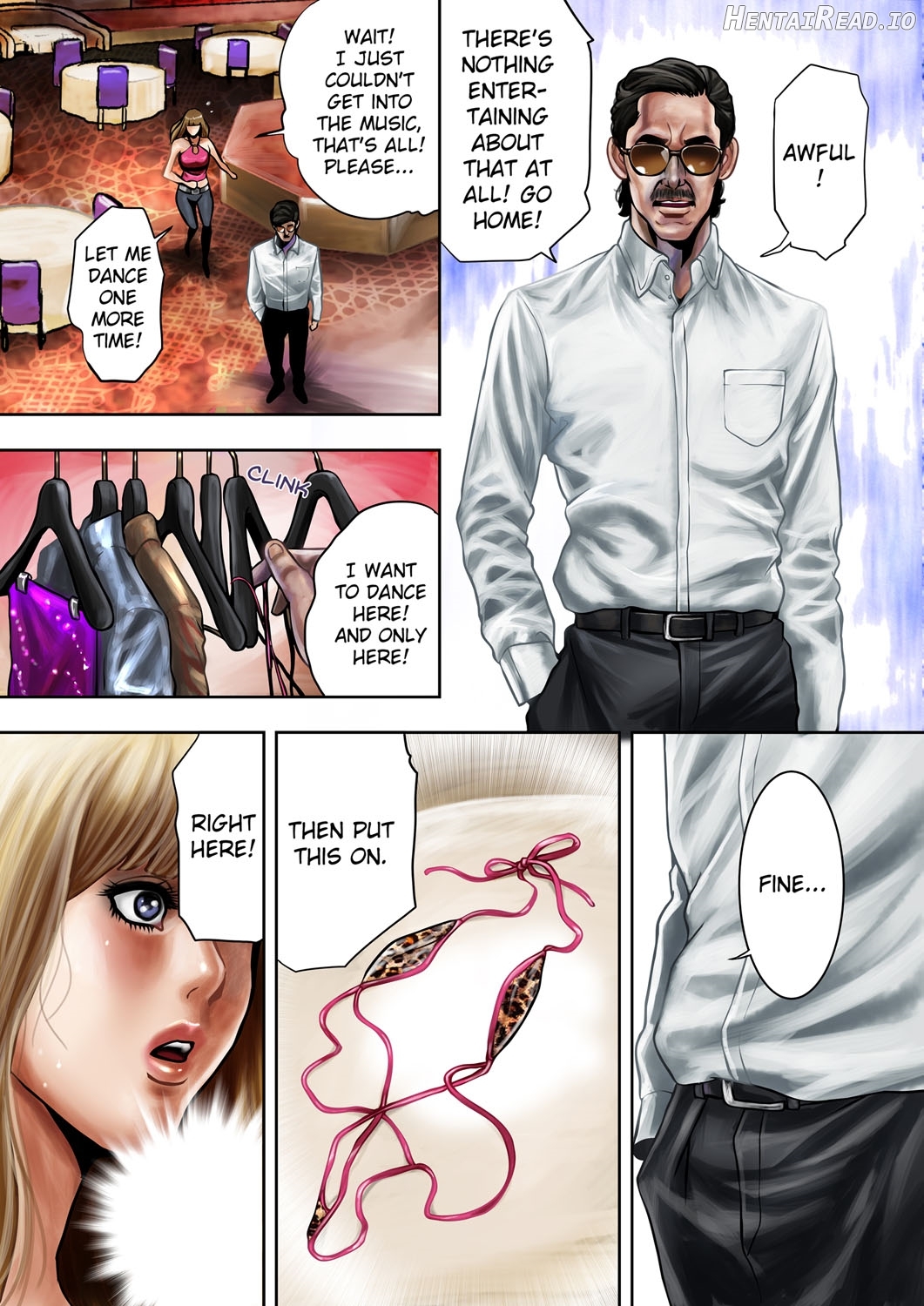 Bitch on the Pole DMM Special Edition Chapter 1 - page 9