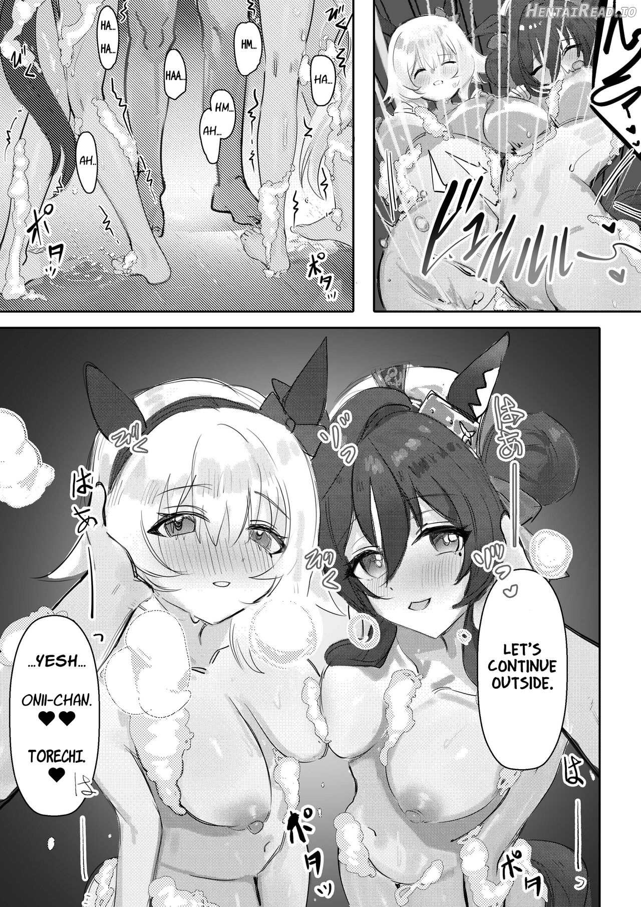 Imouto to Imouto to Onsen - Decensored Chapter 1 - page 24