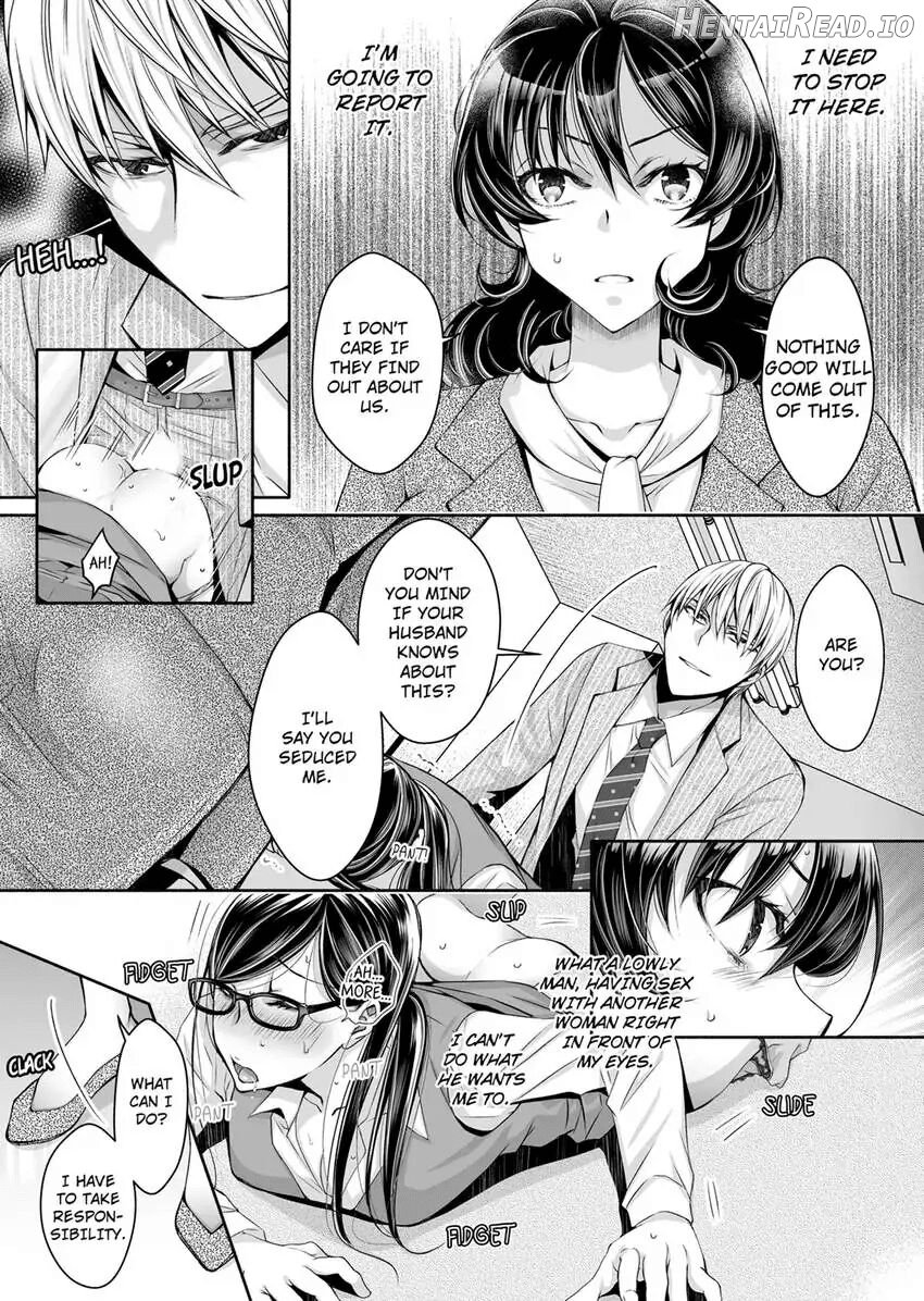 Douji ni Ijiraretara... Iku...! ~ Hitozuma Joushi to Deisui Furin 1-12 Chapter 2 - page 119