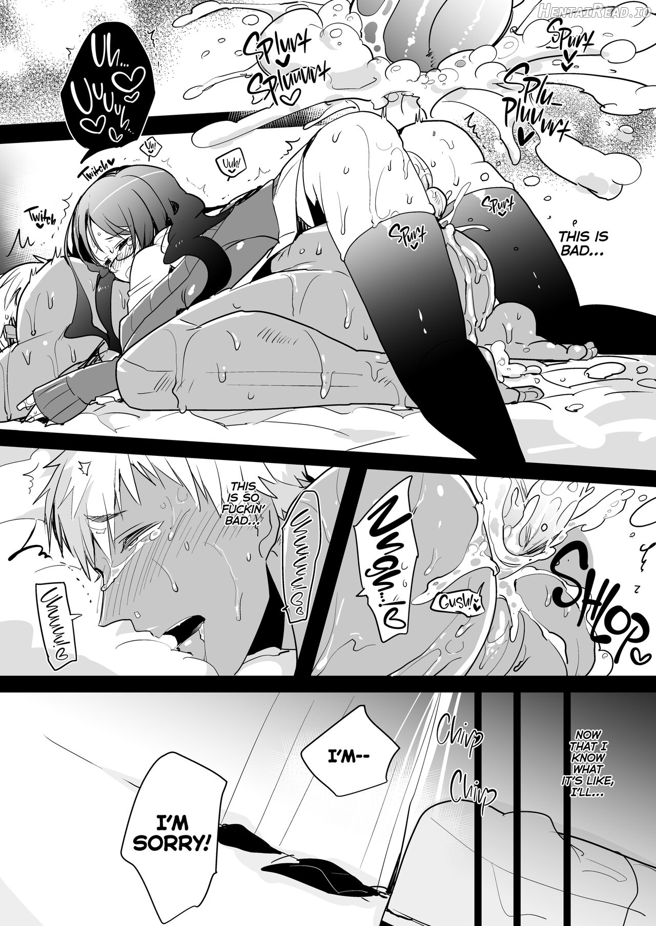 Yarichin no Ore ga Boukan ni Osowareteta Otonashii Classmate (Kyonyuu) o Tasukete Kuou to Shitara Gyaku ni Kyokon Futanari Chinpo Sokuochi shita Toki no Hanashi - Decensored Chapter 1 - page 22