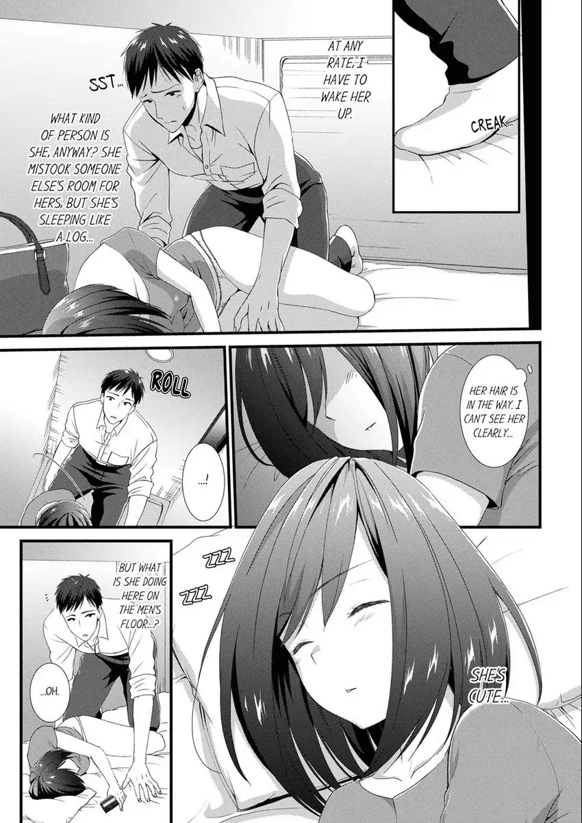 Yada, Capsule Hotel de Chikan!? "Heya, Machigaeta no Omaedaro?" 1-3 Chapter 1 - page 4