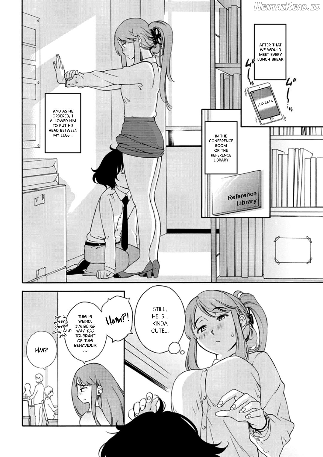 Otogawa-san to Hasamare Kachou Chapter 1 - page 8