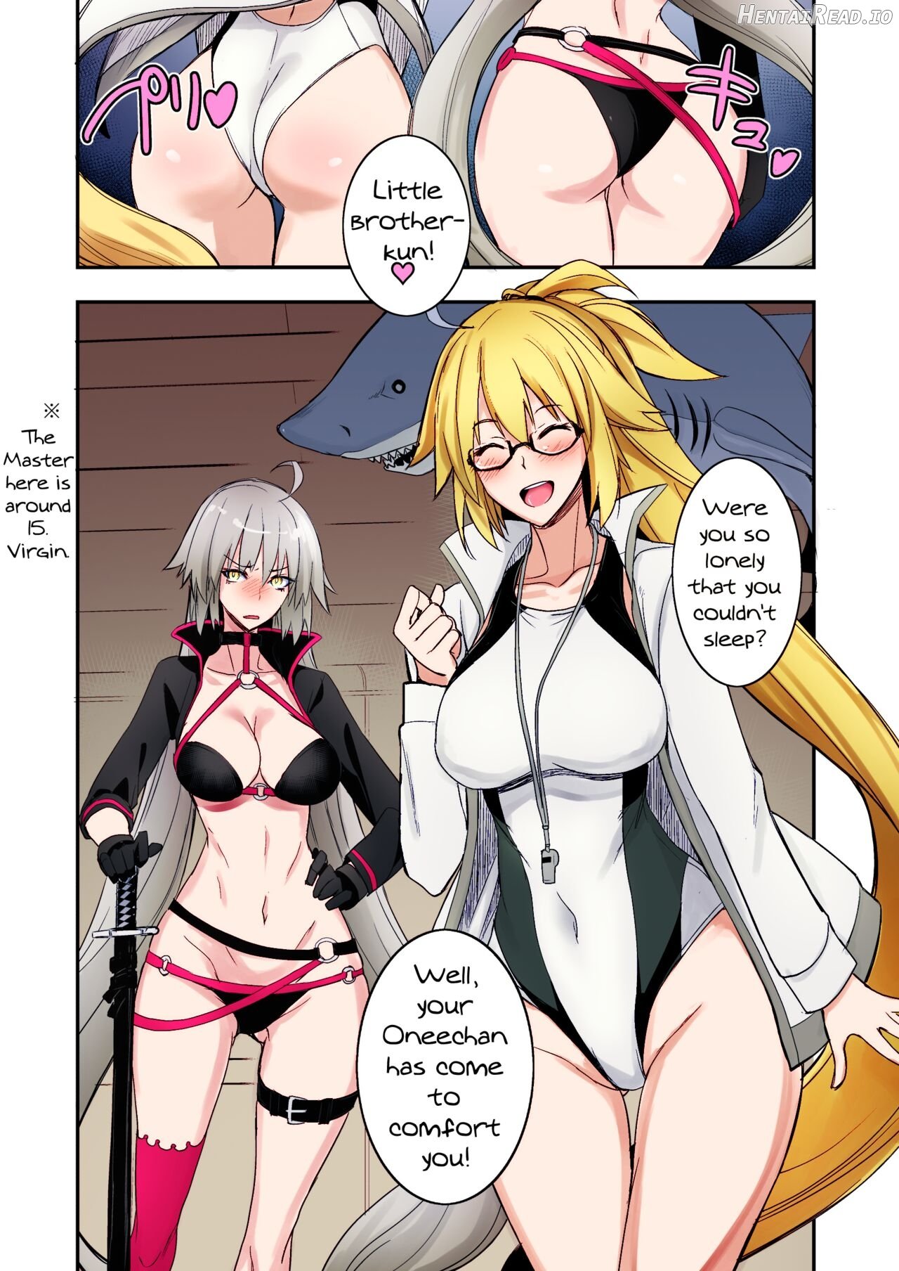 W Jeanne vs Master - Colorized Chapter 1 - page 2