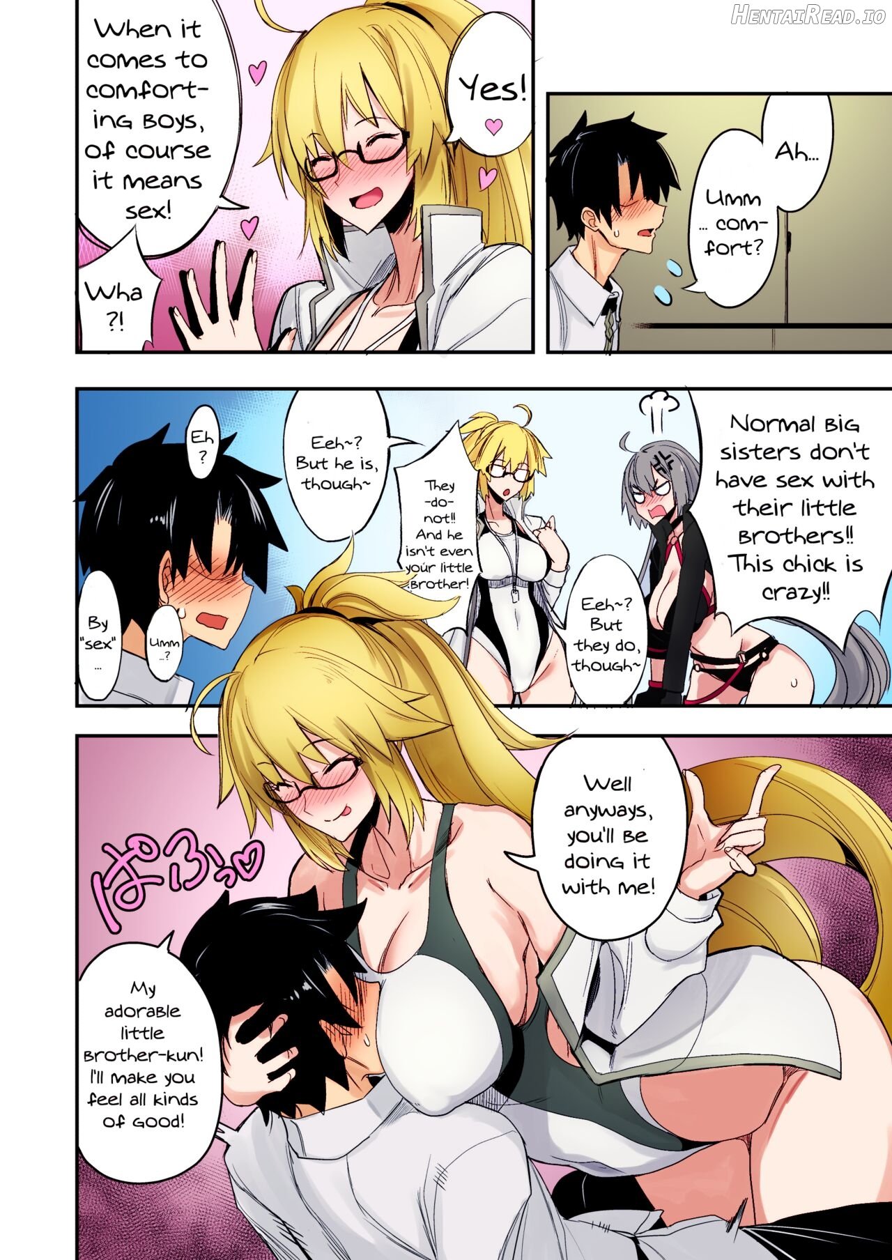 W Jeanne vs Master - Colorized Chapter 1 - page 3