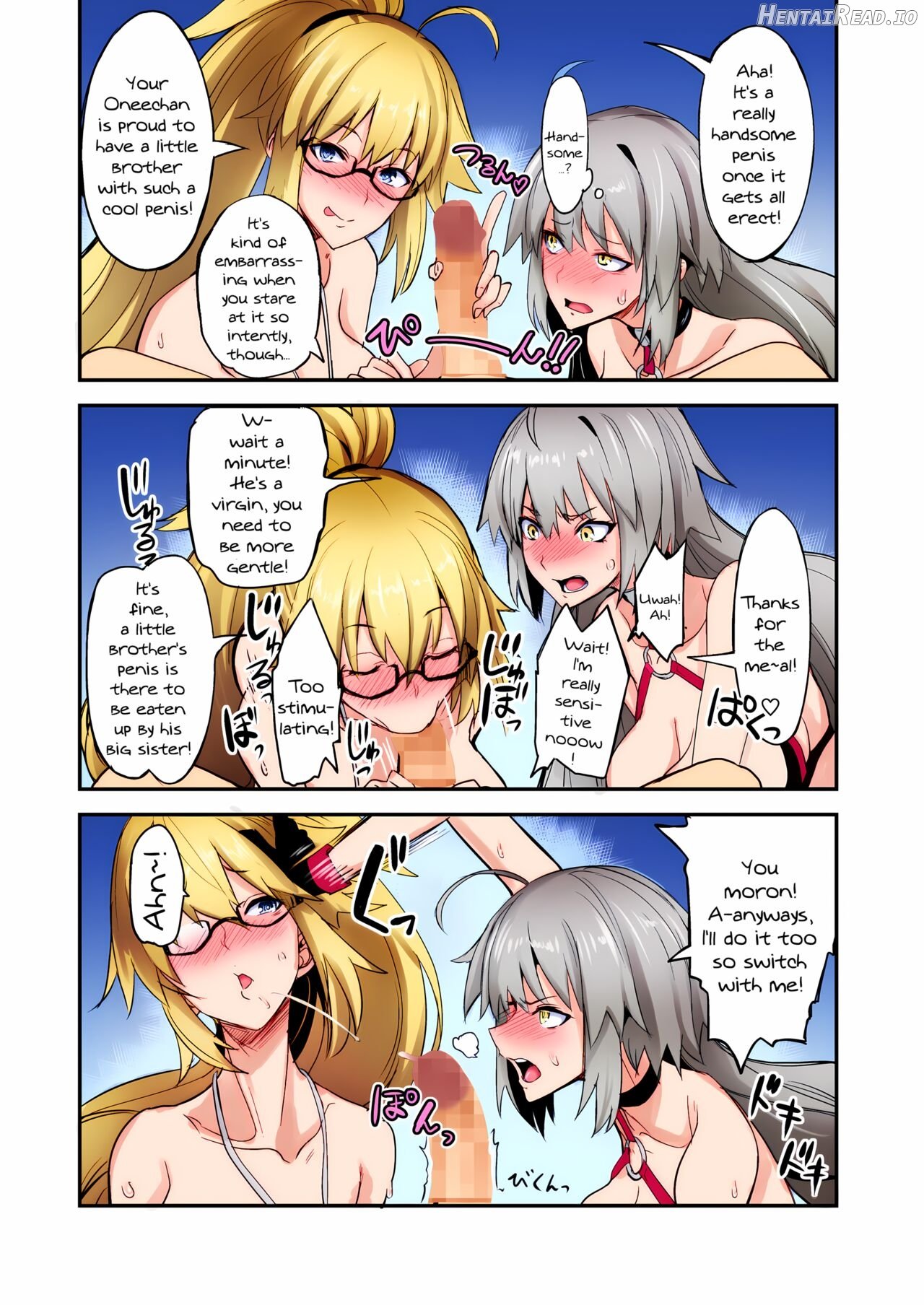 W Jeanne vs Master - Colorized Chapter 1 - page 10