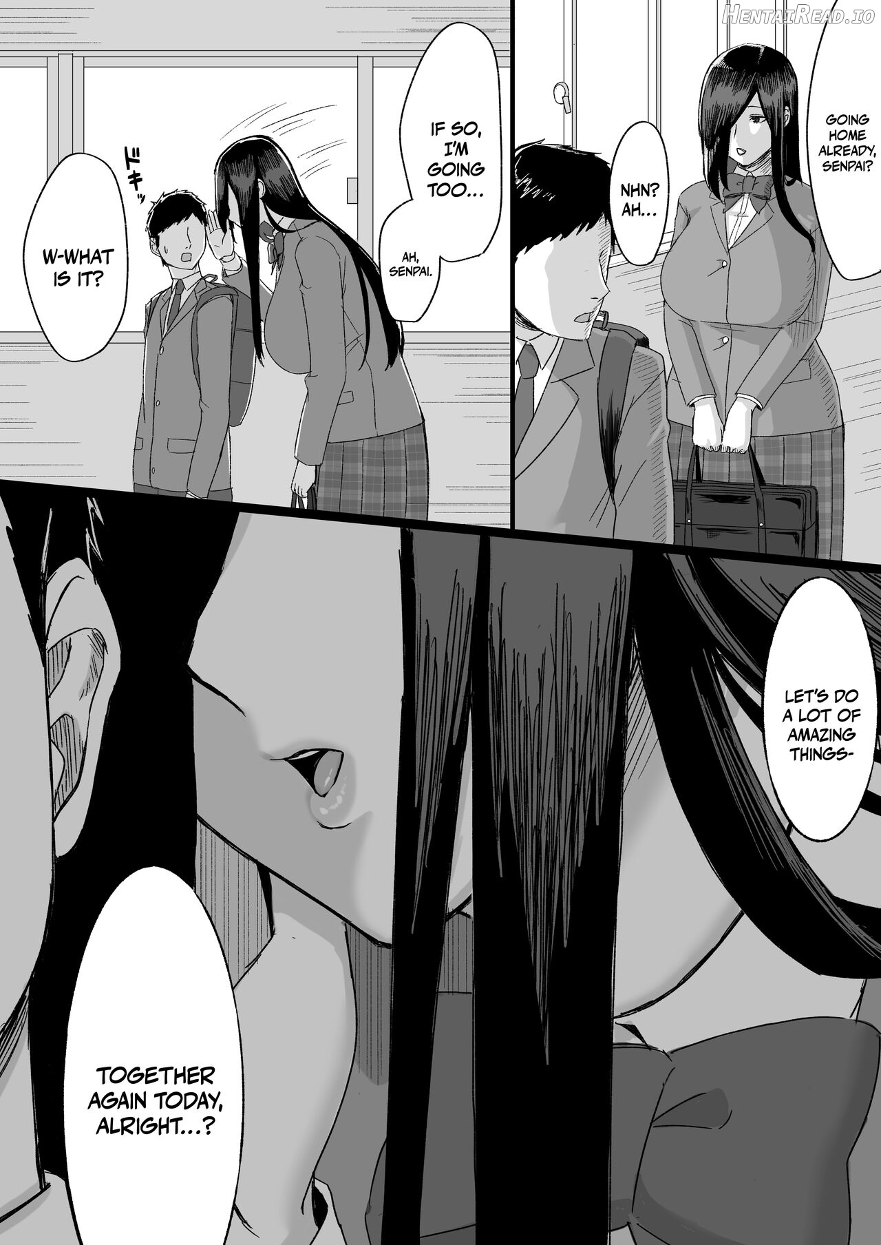 Choushin Cool-kei Kouhai ni Seiteki ni Semarareru Hanashi Chapter 1 - page 37