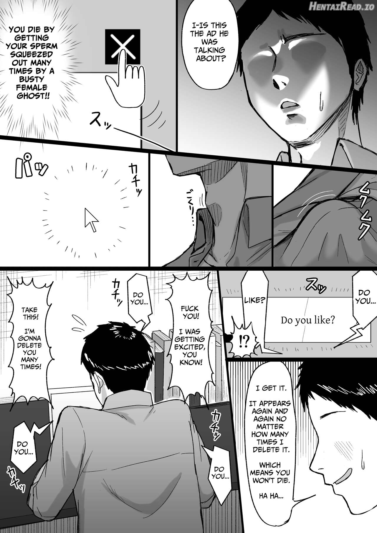 Shiroi Heya ~Mukanjou Bakunyuu Yuurei ni Shinu made Shiboritorareru~ Chapter 1 - page 7